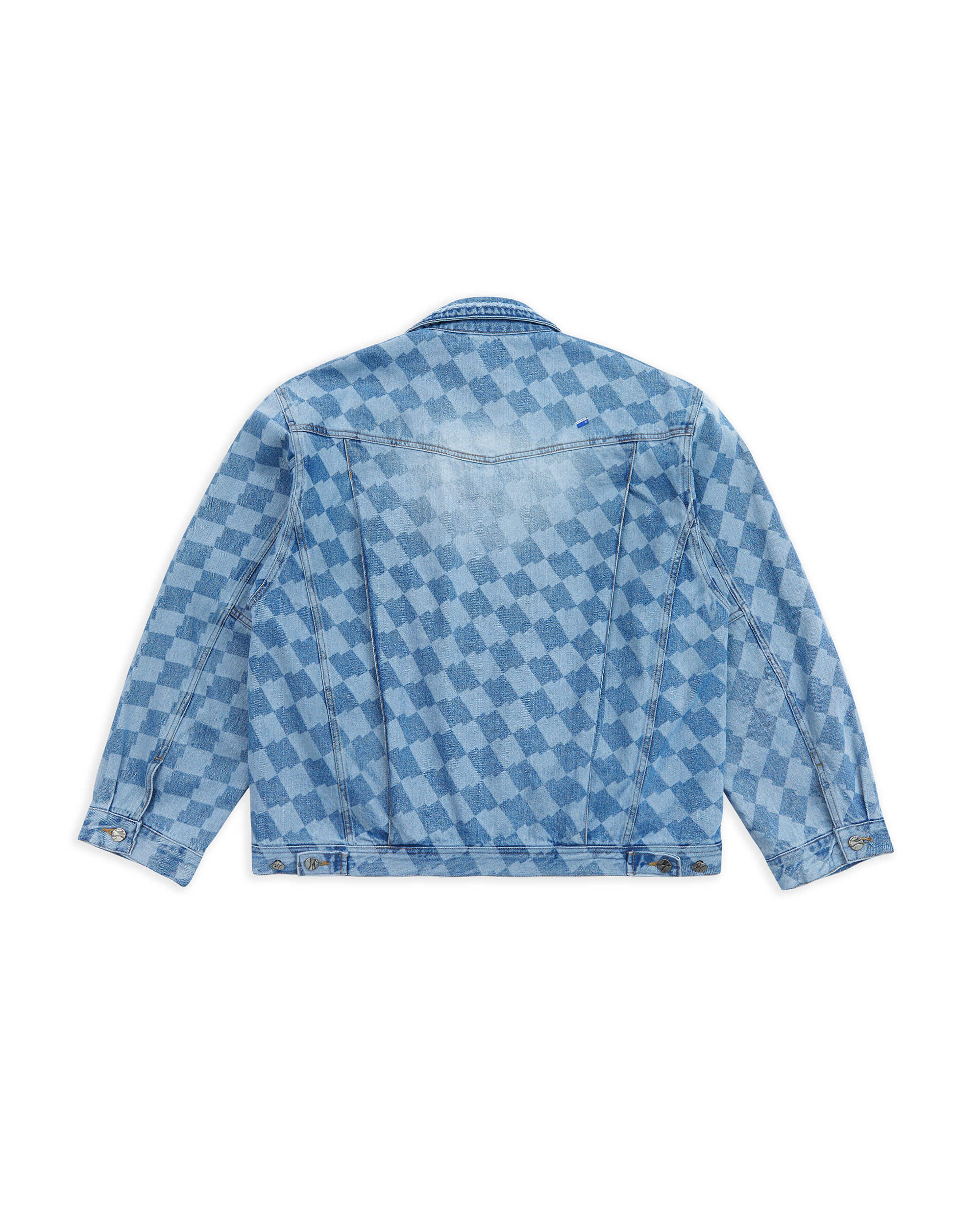 ジャケット・アウター ADERERROR TRUCKER JACKET 1601 / WHITE ADERERROR TRUCKER JACKET 1601 / WHITE