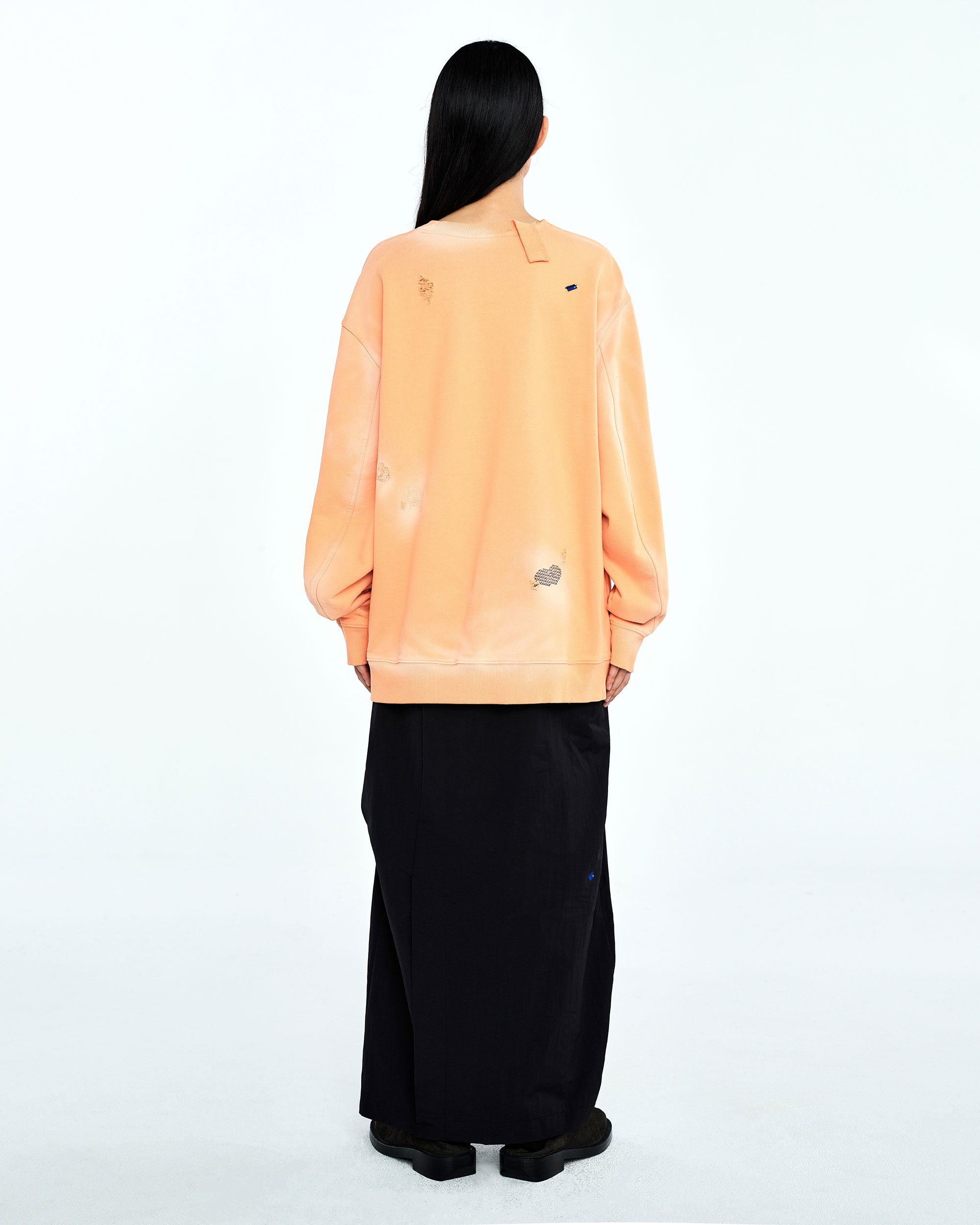 トップス ADER ERROR sollec sweatshirt Ader Error Red Sollec Sweatshirt | ModeSens