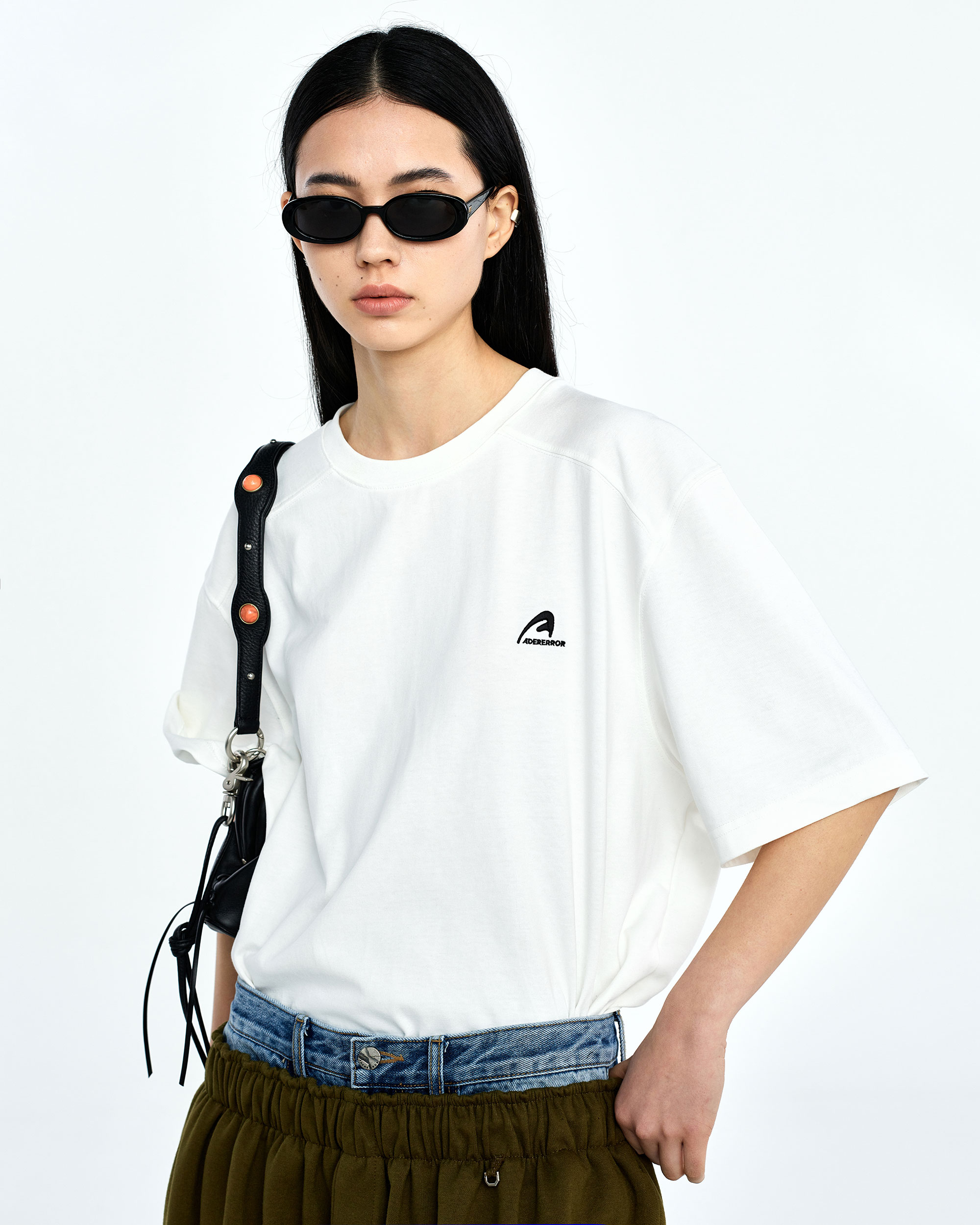 【 ADERERROR 】★A-peec logo t-shirt ADERERROR - A-peec logo t-shirt