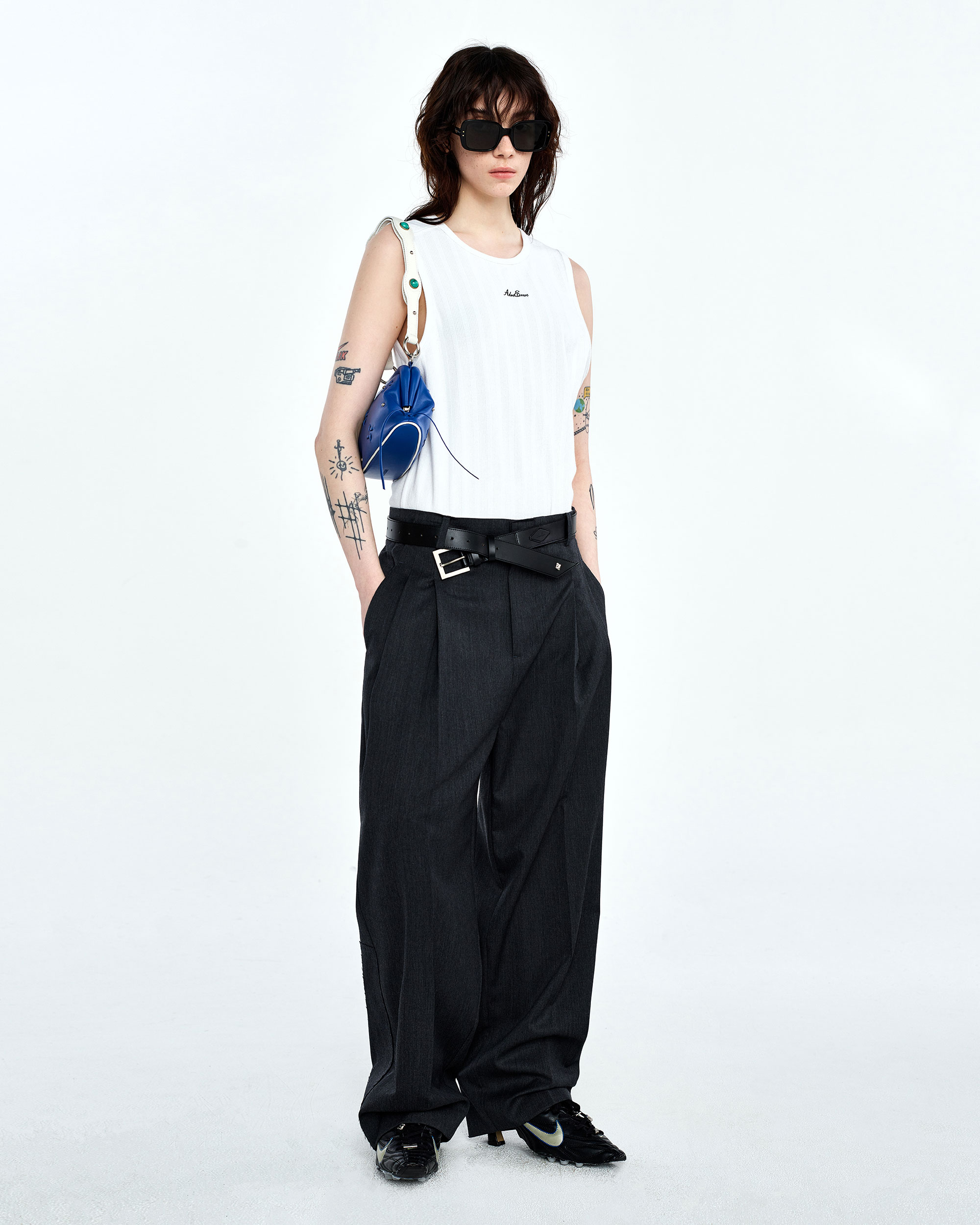 【 ADERERROR 】★Fluic label belt ADER AderSpace # Shop #