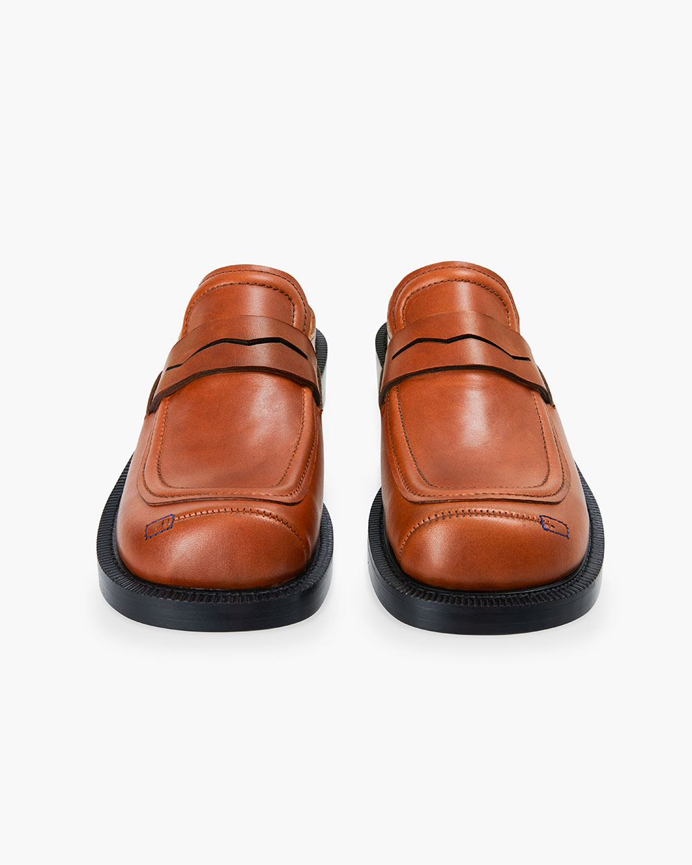 【 ADERERROR 】★Curve MU03 Brown Curve MU03 Slip-On Loafers by ADER error on Sale