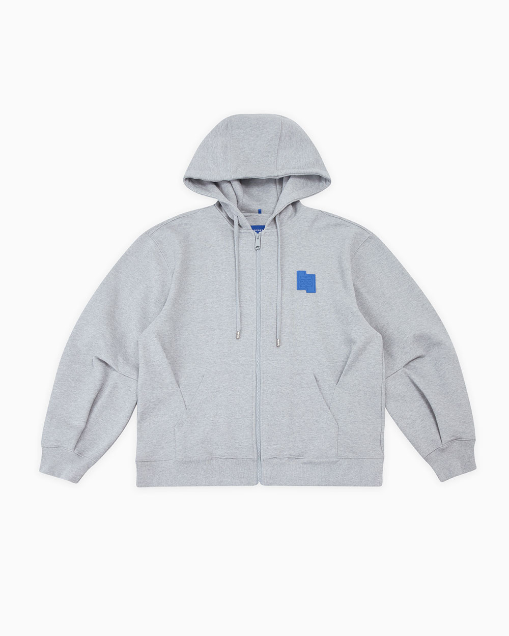 ADERERROR - TRS decal hoodie zip-up