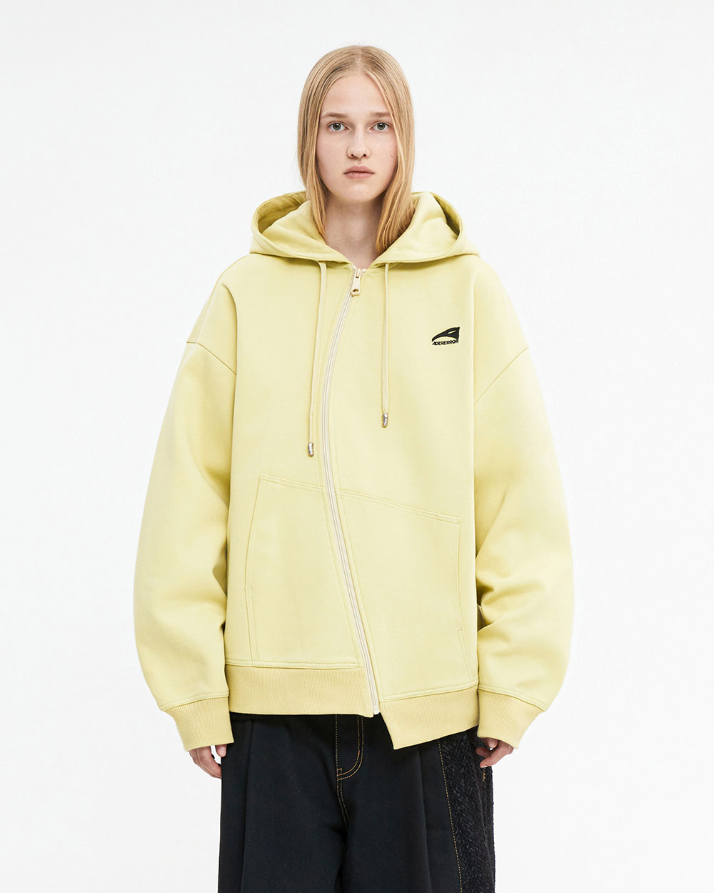 ジャケット・アウター ansdotsloevnerDARIA BALLOON HOODIEyellow Balloon Hem Jacket | Nuuly