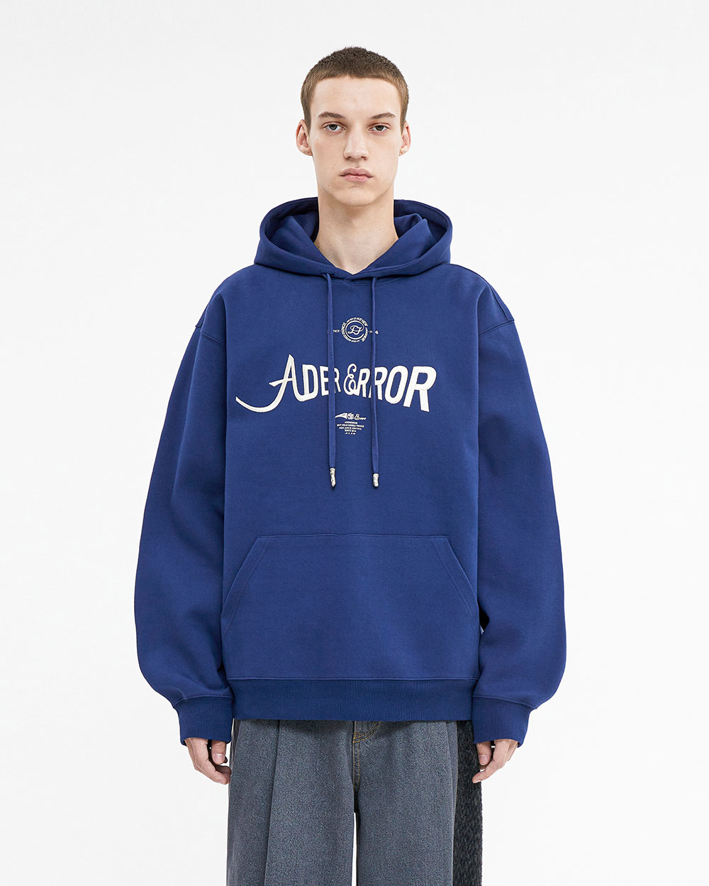 ADERERROR - Verif logo hoodie