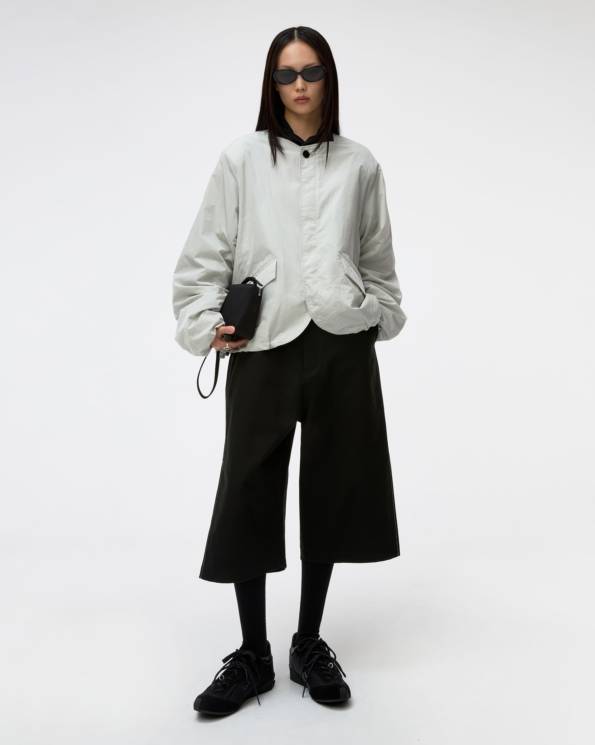 ADERERROR Jacket Product. 10 ジャケット　L ADER error: Gray Product. 10 Jacket | SSENSE Canada
