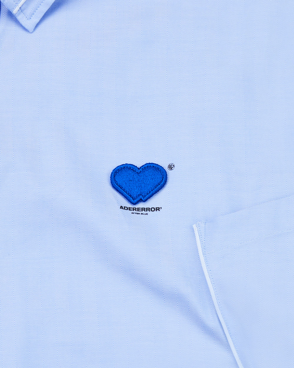 ADERERROR - Twin heart logo shirt