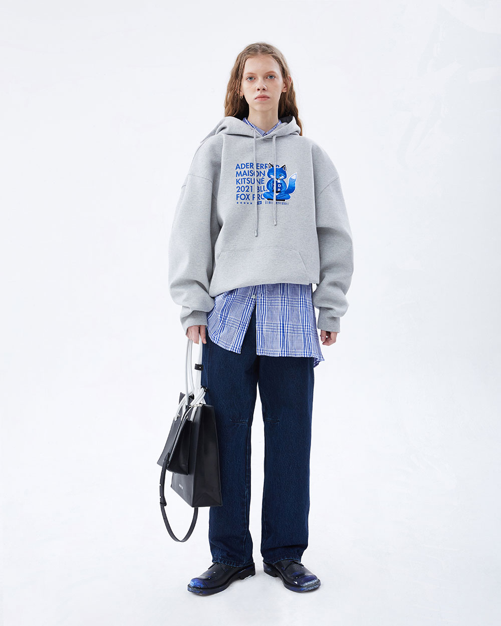 ADERERROR - Meditation fox hoodie