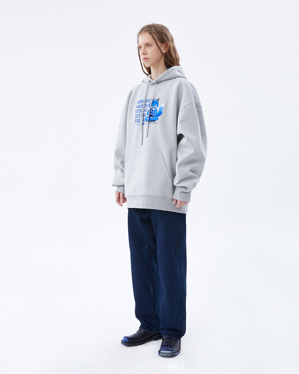 ADERERROR - Meditation fox hoodie