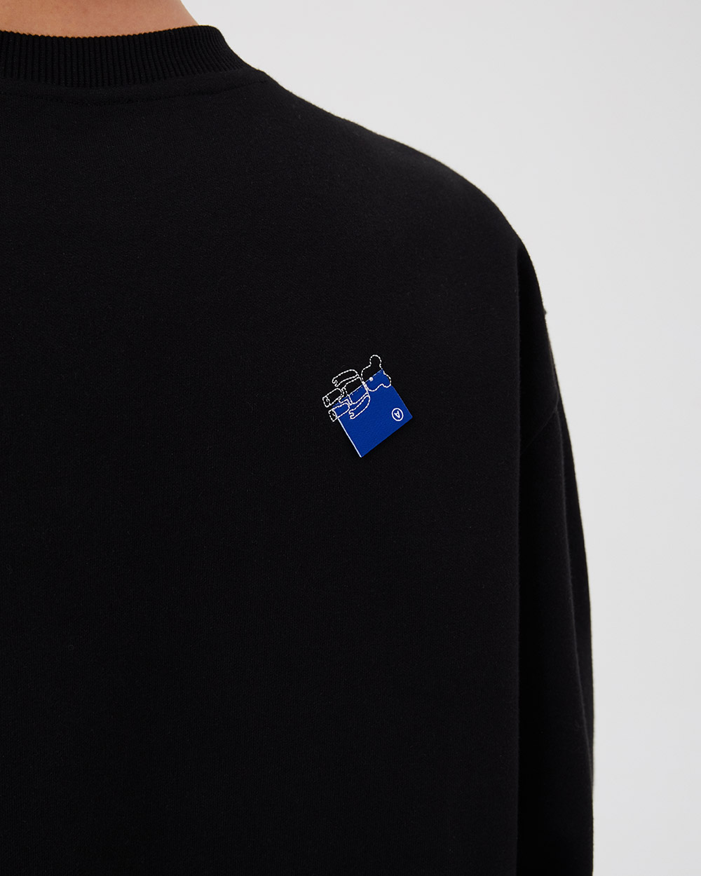 ADERERROR - BE@RBRICK sweatshirt