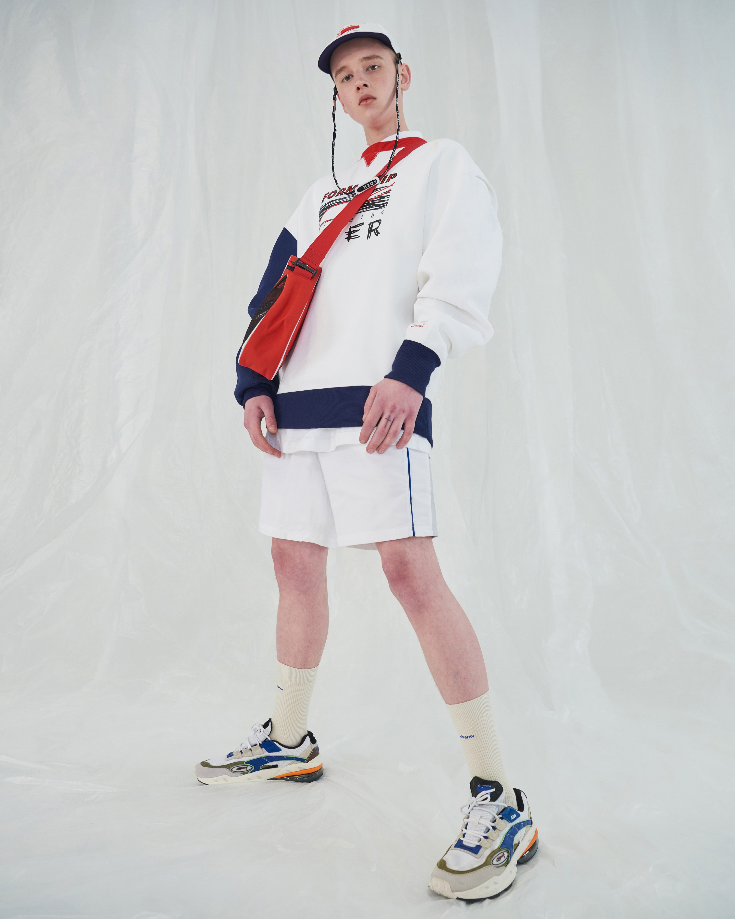 ADERERROR × PUMA コラボ　スウェット PUMA x ADER ERROR Unisex Knitting Sweatshirt Black 595539-01