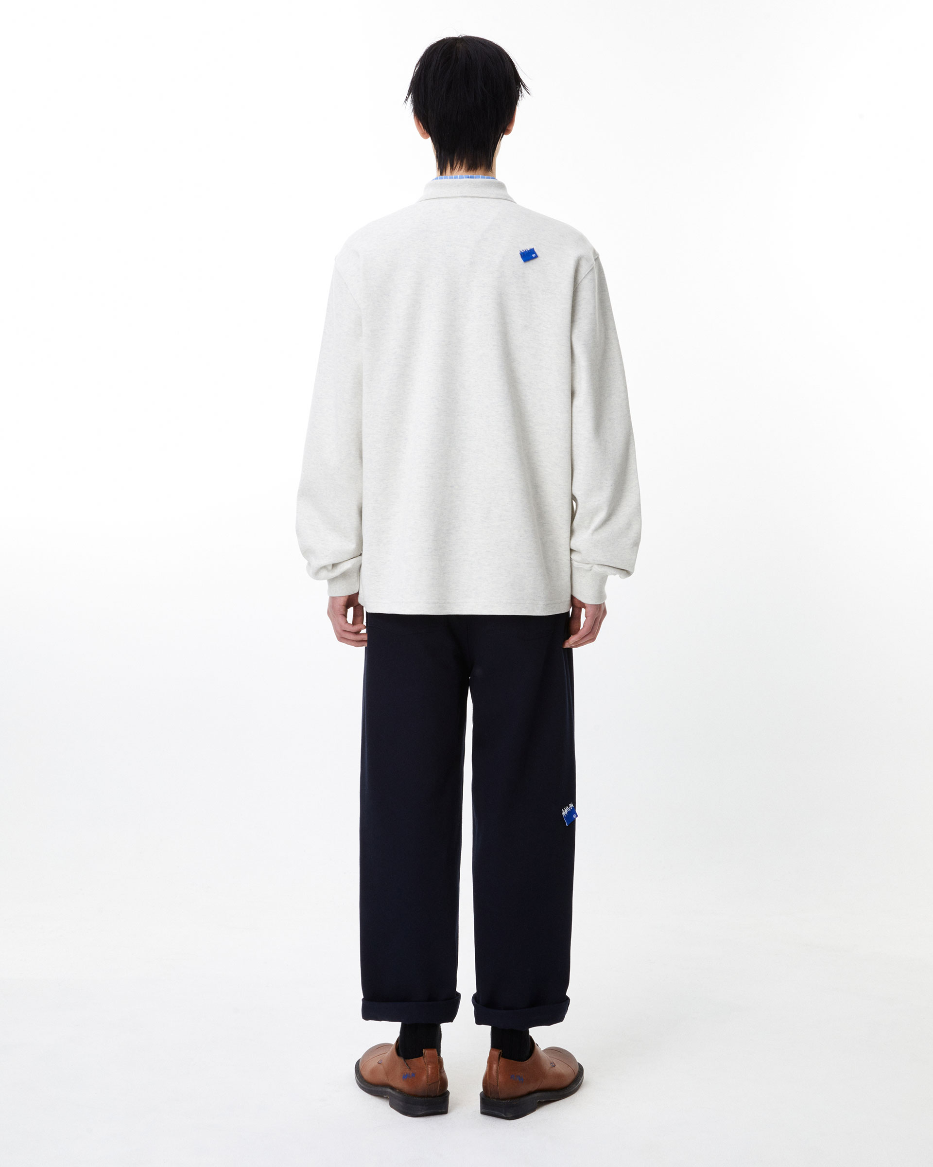 トップス ADERERROR L/S POLO トップス ADERERROR L/S POLO ブルー（青）系 ADERERROR