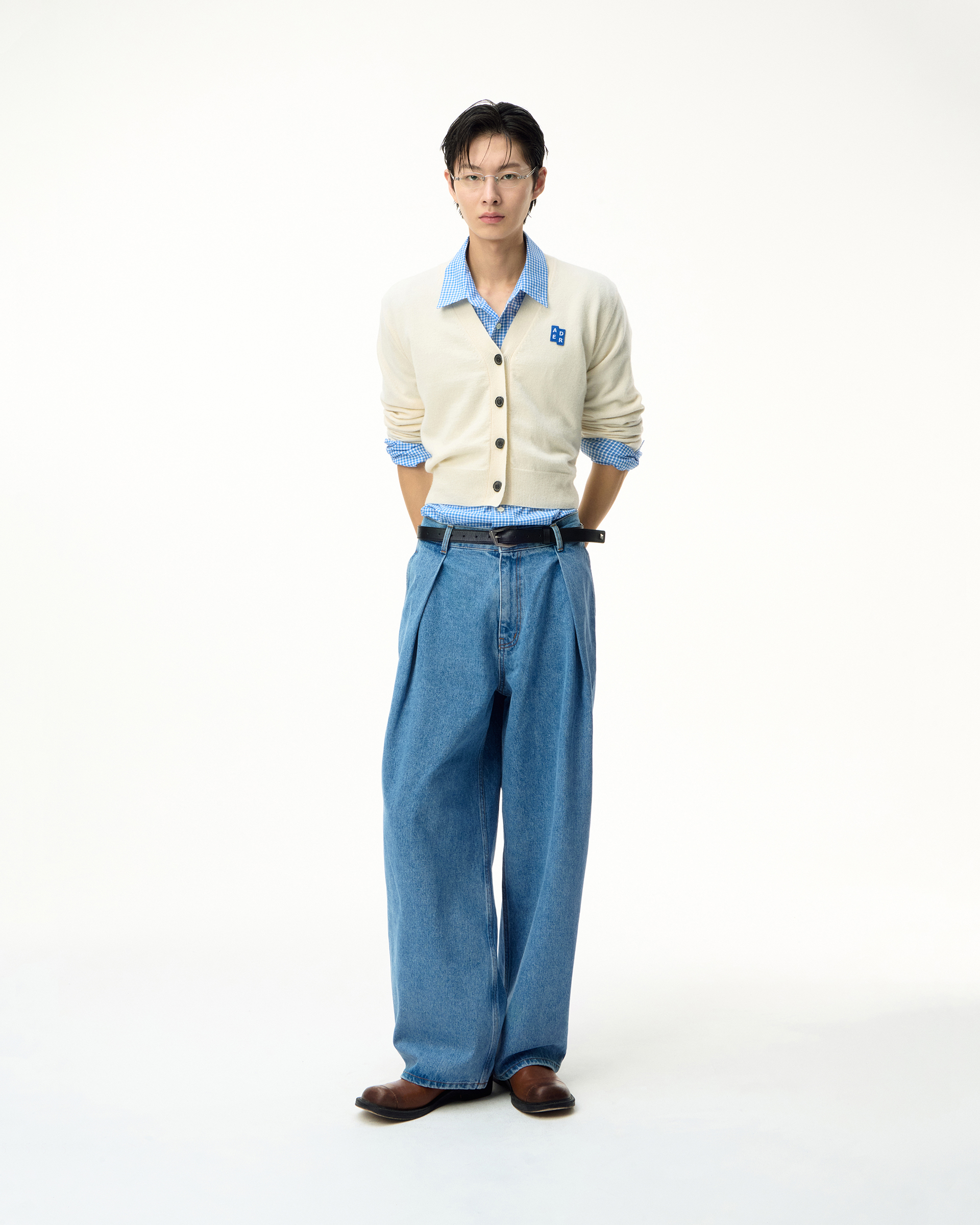 アーダーエラー adererror Sig; SV Tag jeans 02 ADERERROR - Sig; SV Tag jeans 02