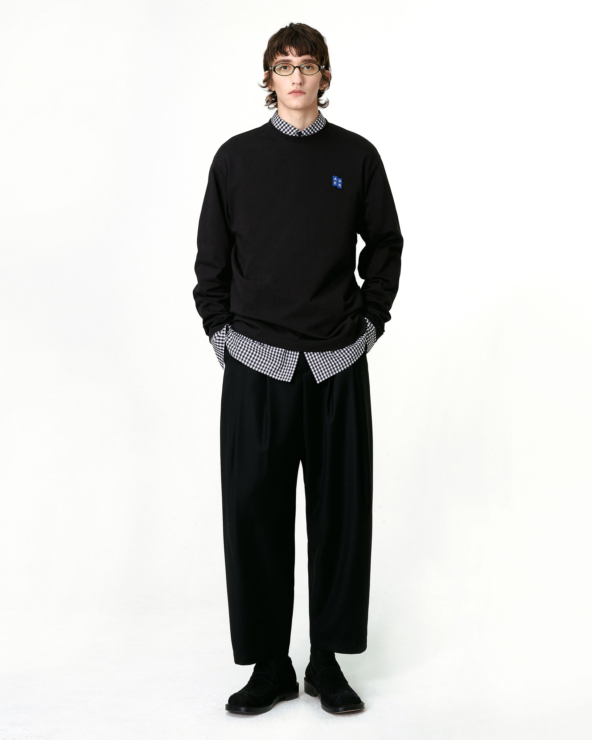ADERERROR - Sig; BL Tag LS t-shirt 01
