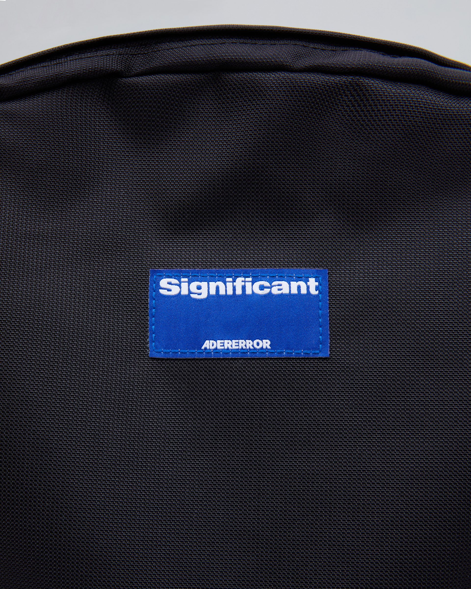 【ADERERROR】Significant Tag Backpack 02 Noir ADERERROR - Sig; Significant Tag backpack 02