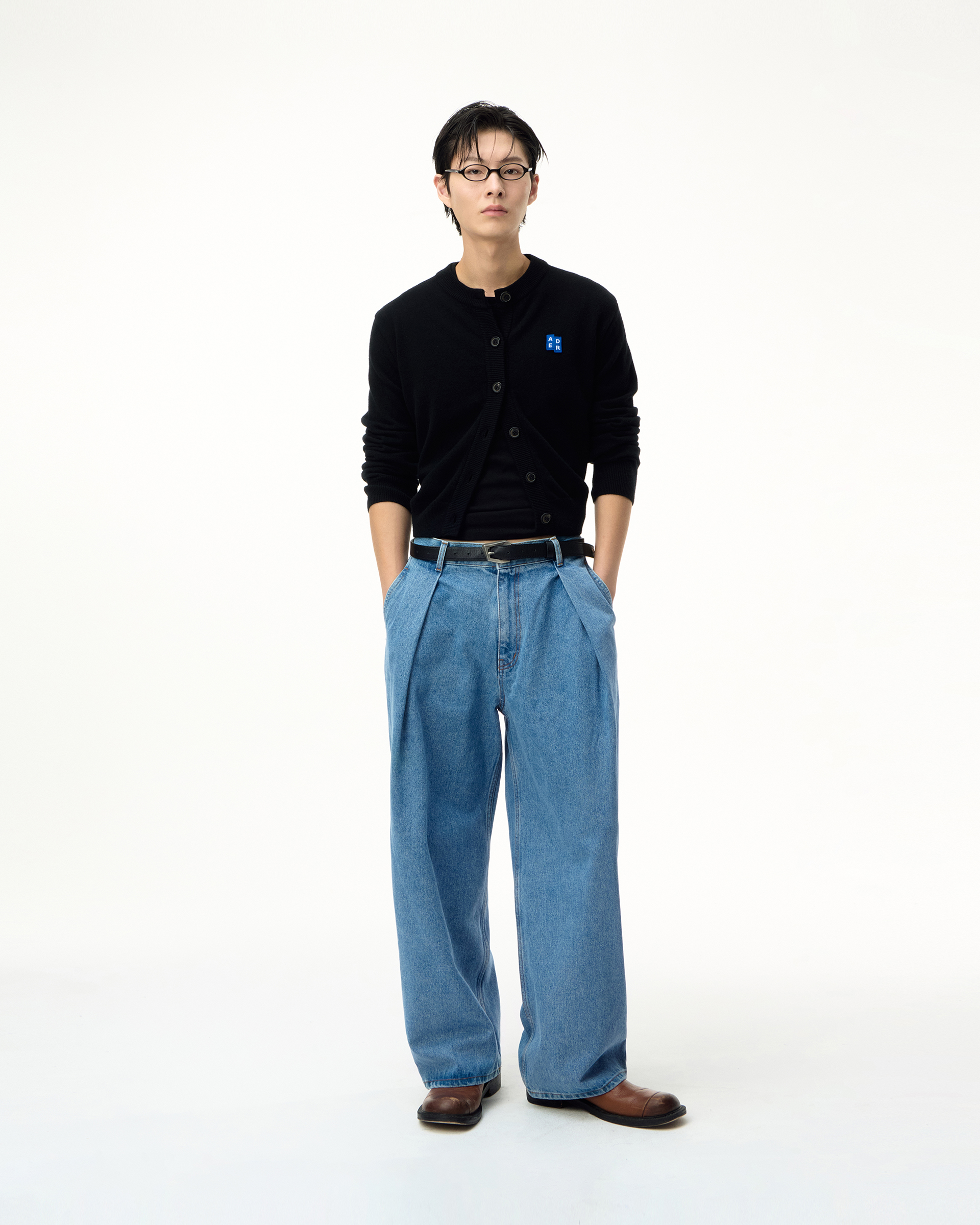 ADERERROR - Sig; BL Tag cardigan 02