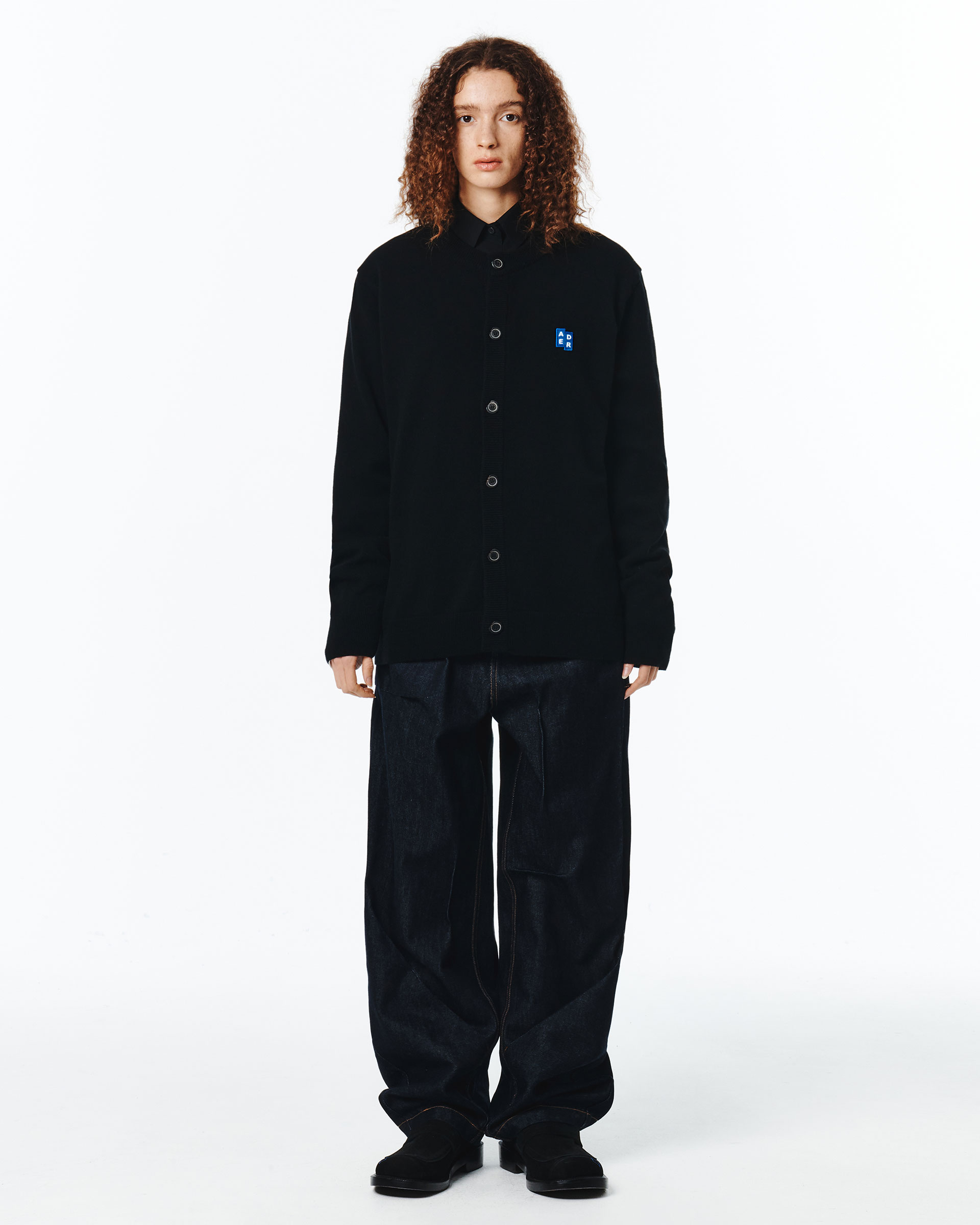 ADERERROR - Sig; BL Tag cardigan 02