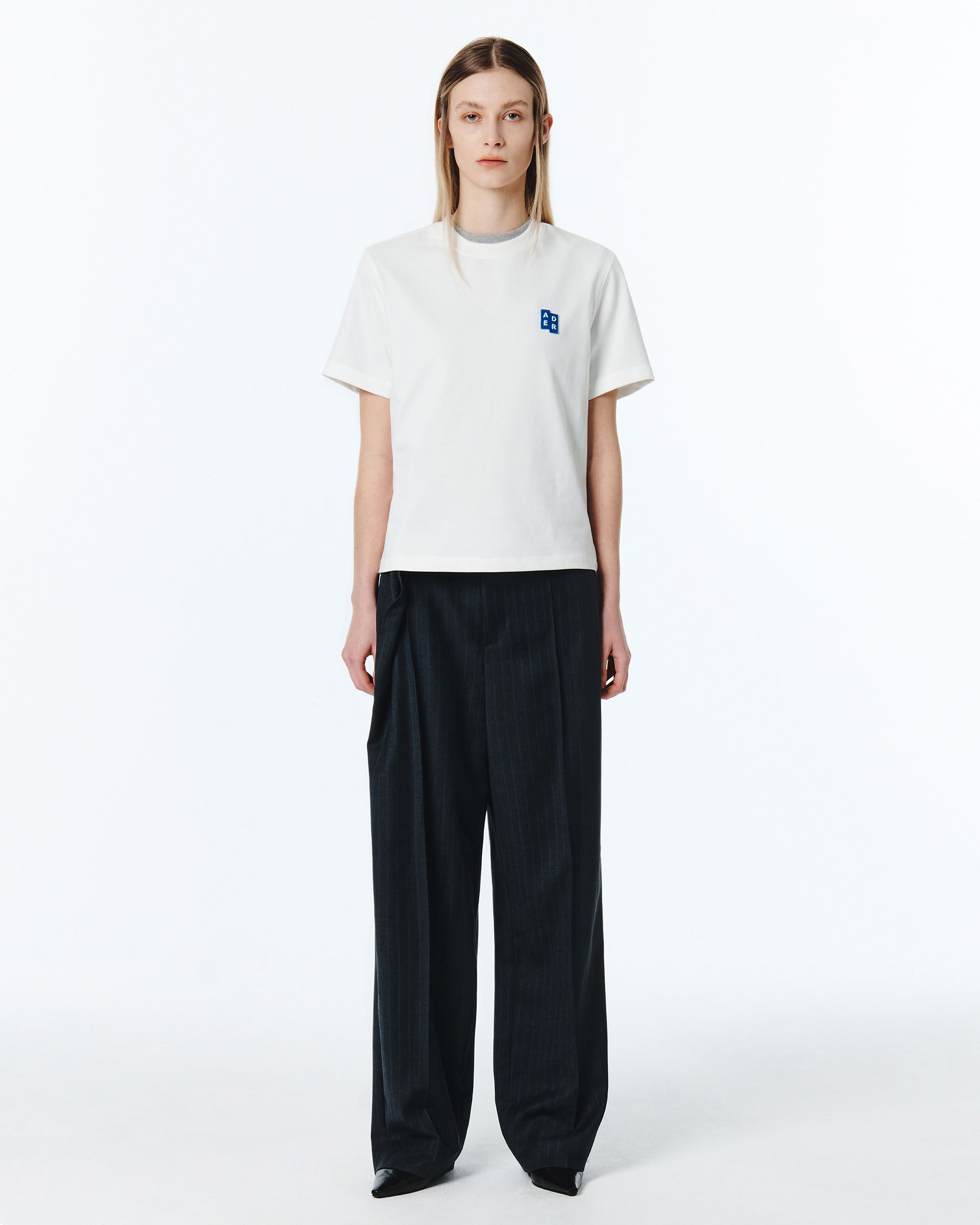 ● ADERERROR ● Sig; BL Tag t-shirt 06 半袖Tシャツ ADER error: Off-White Sig; BL Tag 06 T-shirt | SSENSE