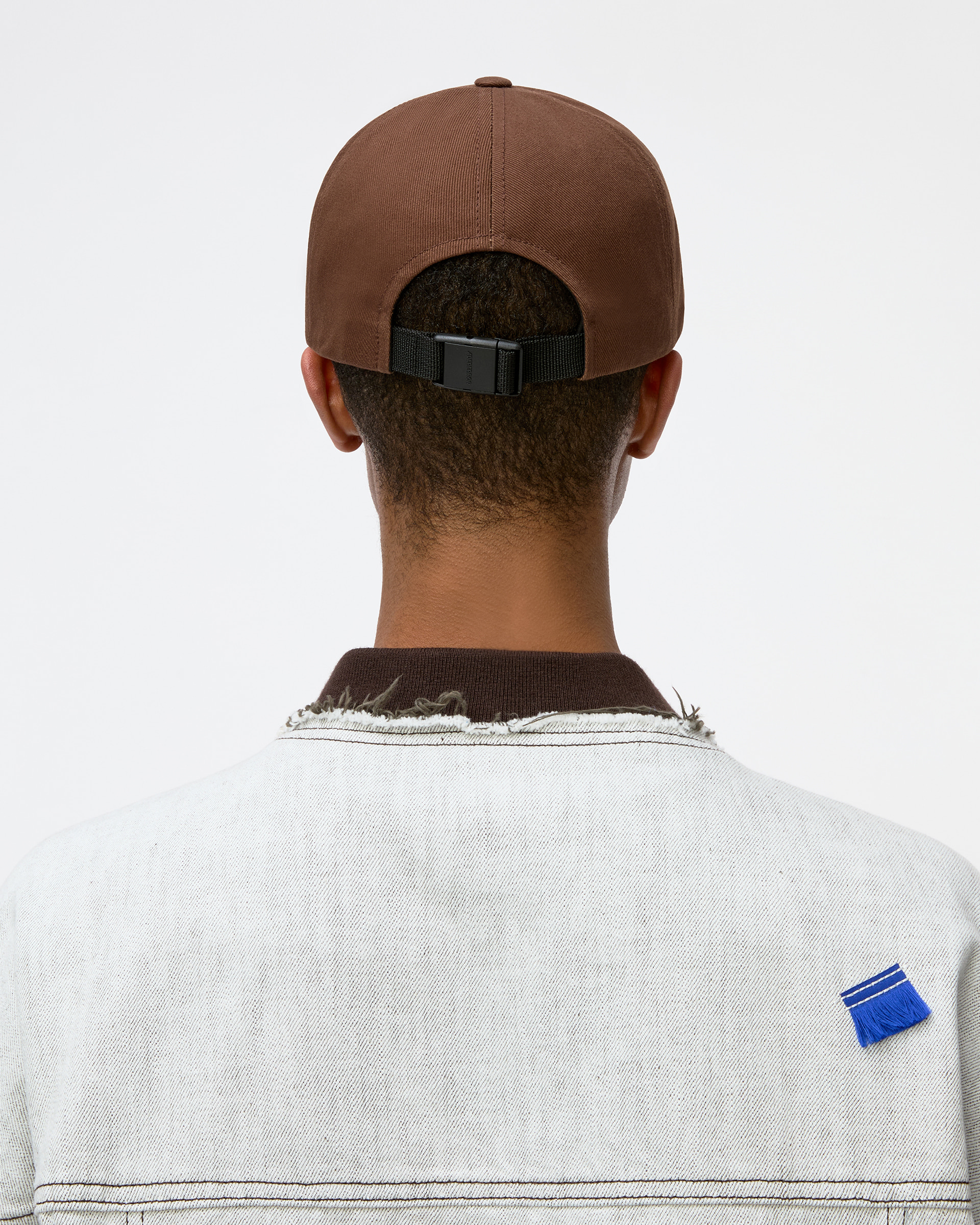 【ADERERROR】ジグザグパッチキャップ ノワール ADERERROR - Zigzag Patch Cap