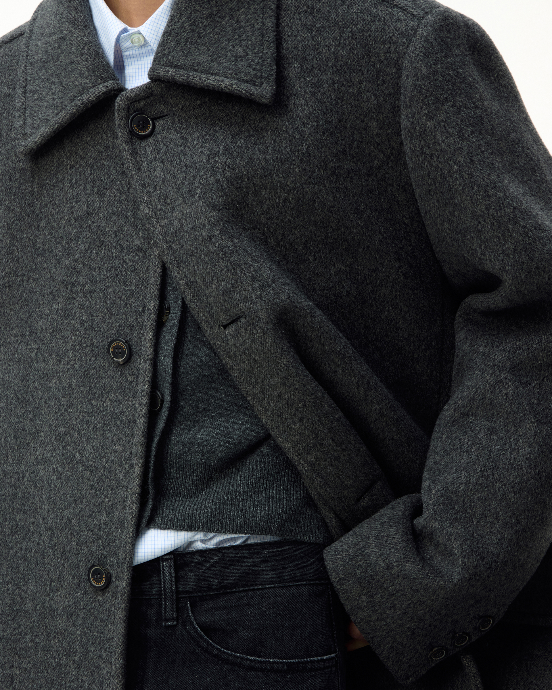 ADERERROR - Sig; BK Tag coat 01