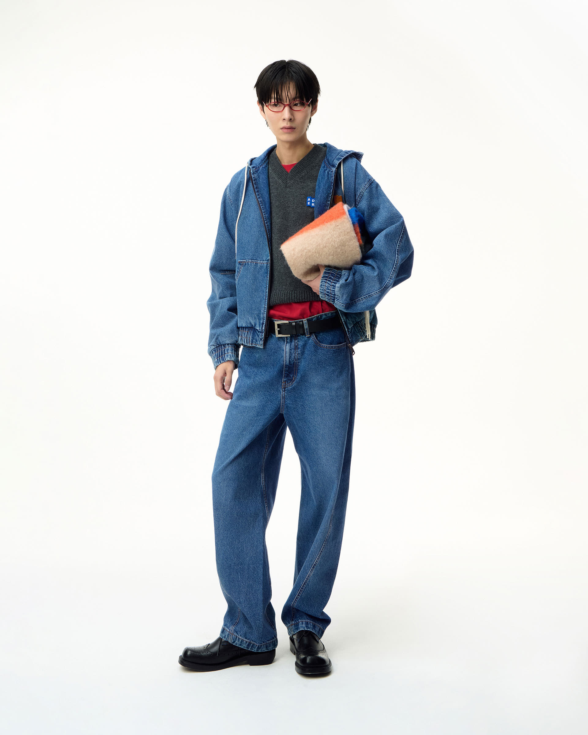 ADERERROR - Sig; SV Tag hooded work jacket 01