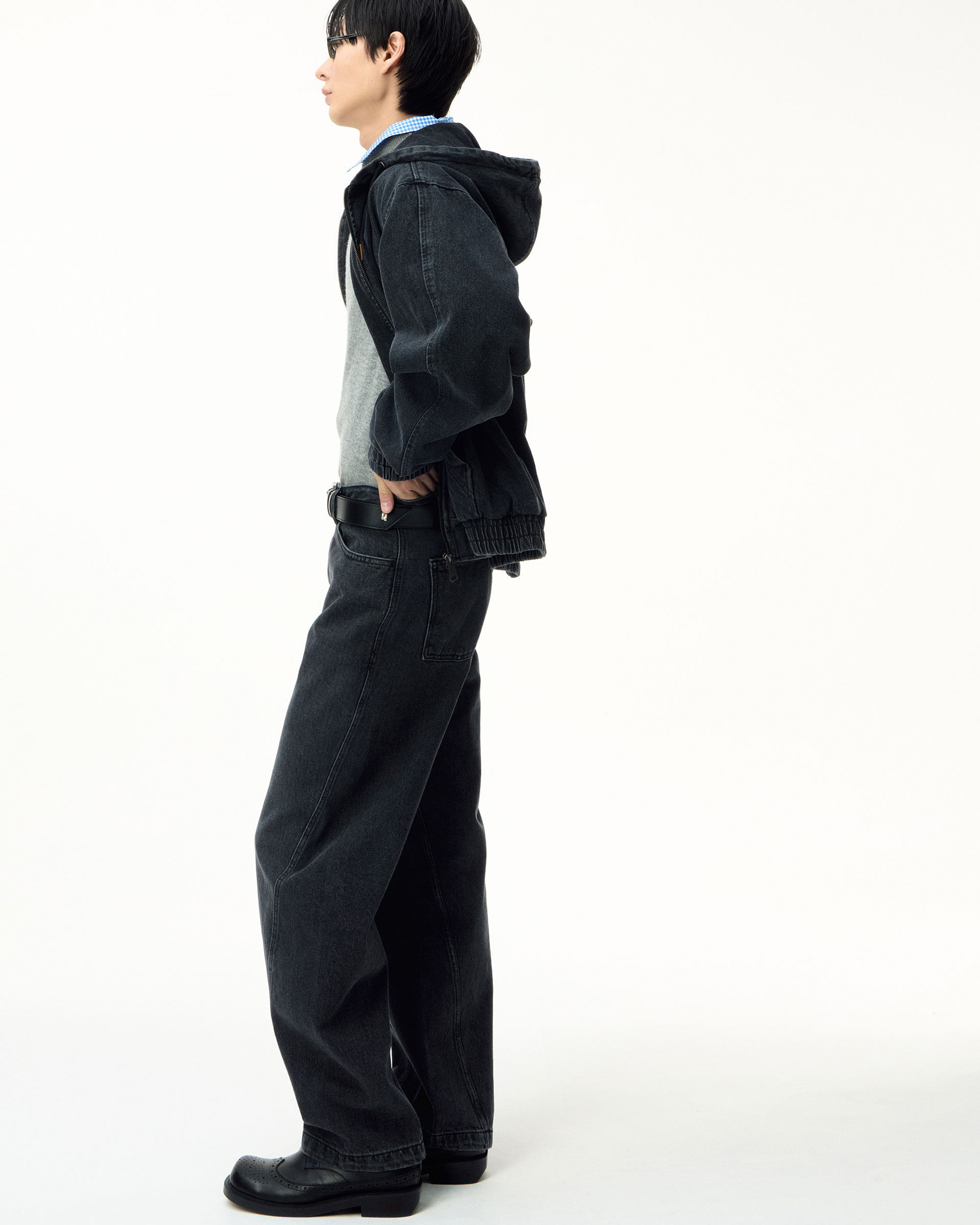 ADERERROR - Sig; SV Tag hooded work jacket 01