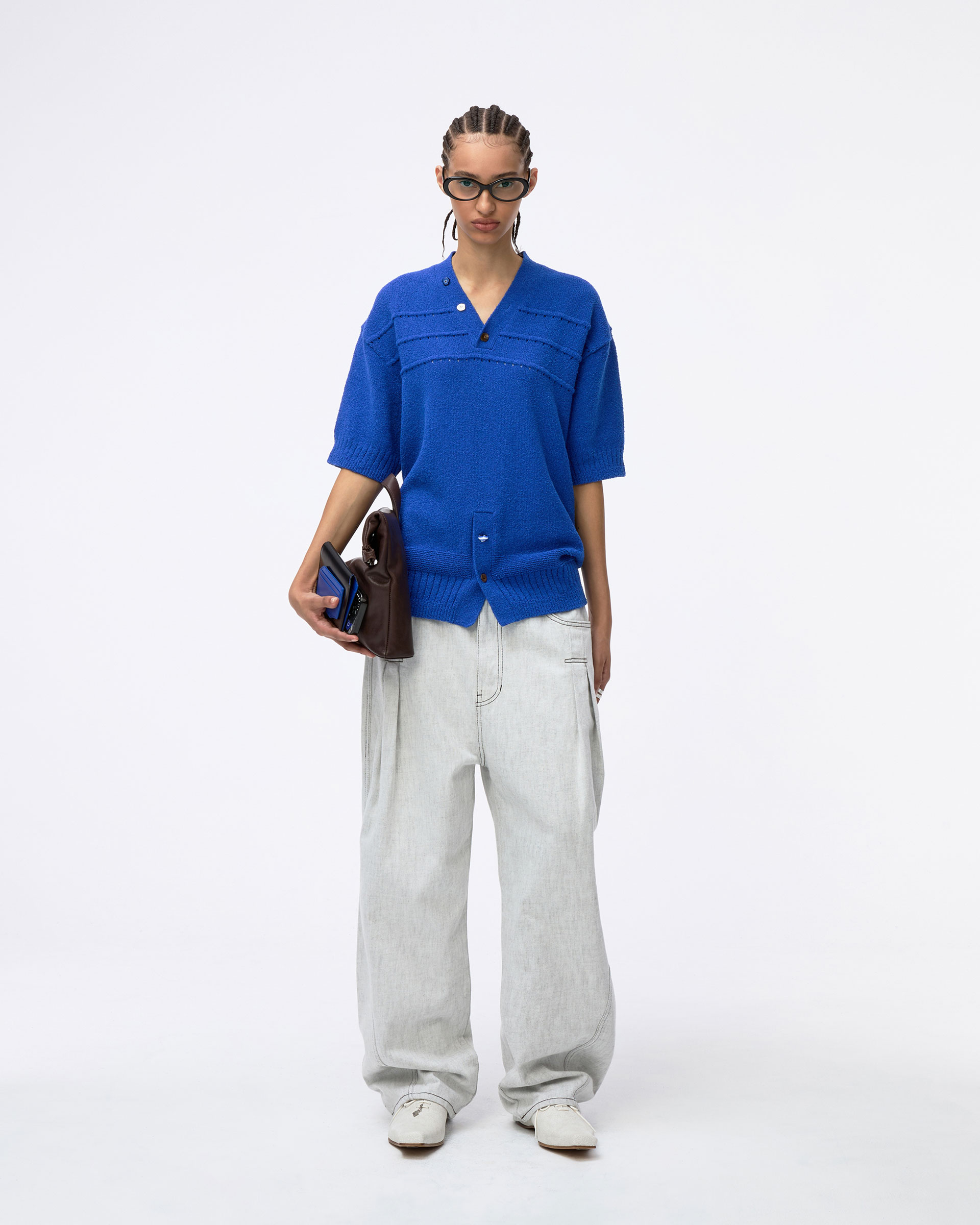 【ADERERROR】 Half Sleeve Knit Product. 59 /追跡付 ADERERROR - Half Sleeve Knit Product. 59