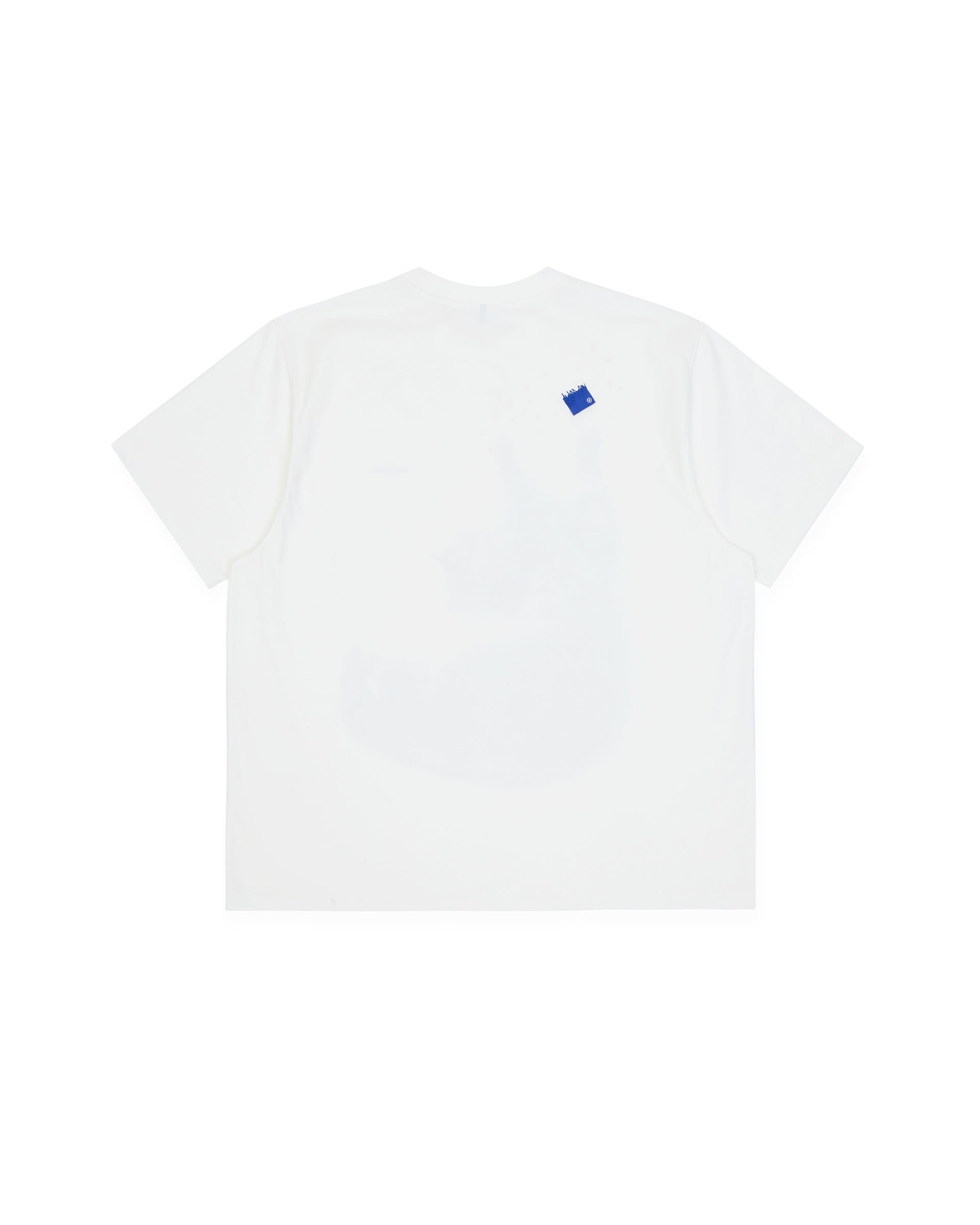 ADERERROR - Blue cat t-shirt 01