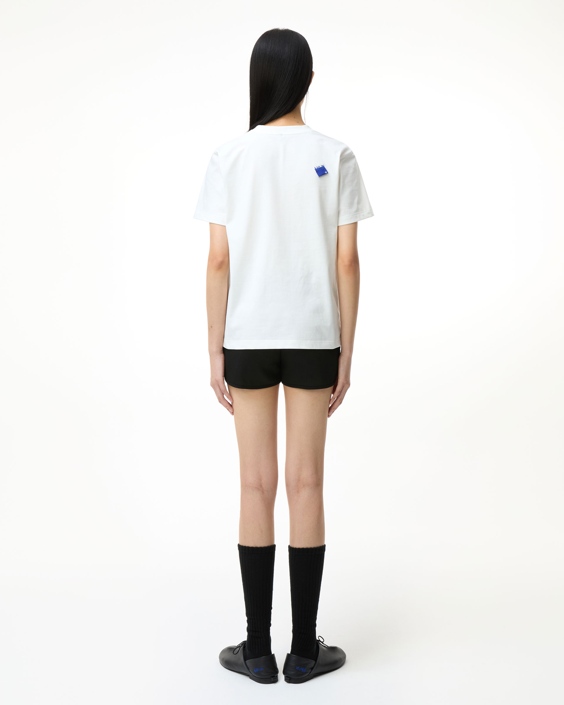 ADERERROR - Blue cat t-shirt 01