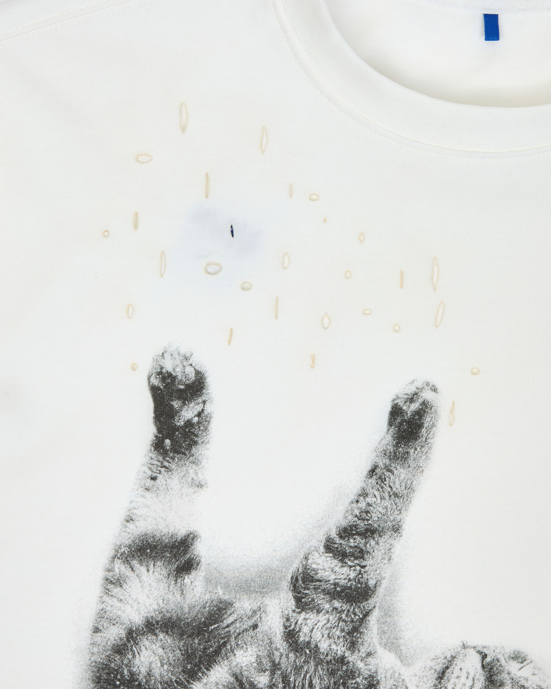 【ADER ERROR】 Blue cat t-shirt 01 ADER ERROR】 Blue cat t-shirt 01 (ADERERROR/Tシャツ