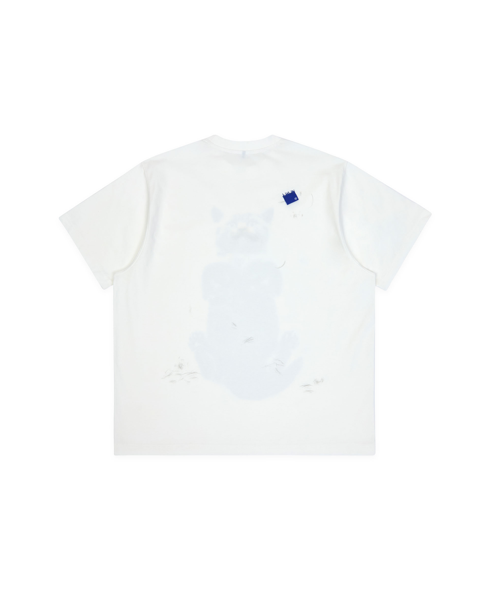 ADERERROR - Blue cat t-shirt 02