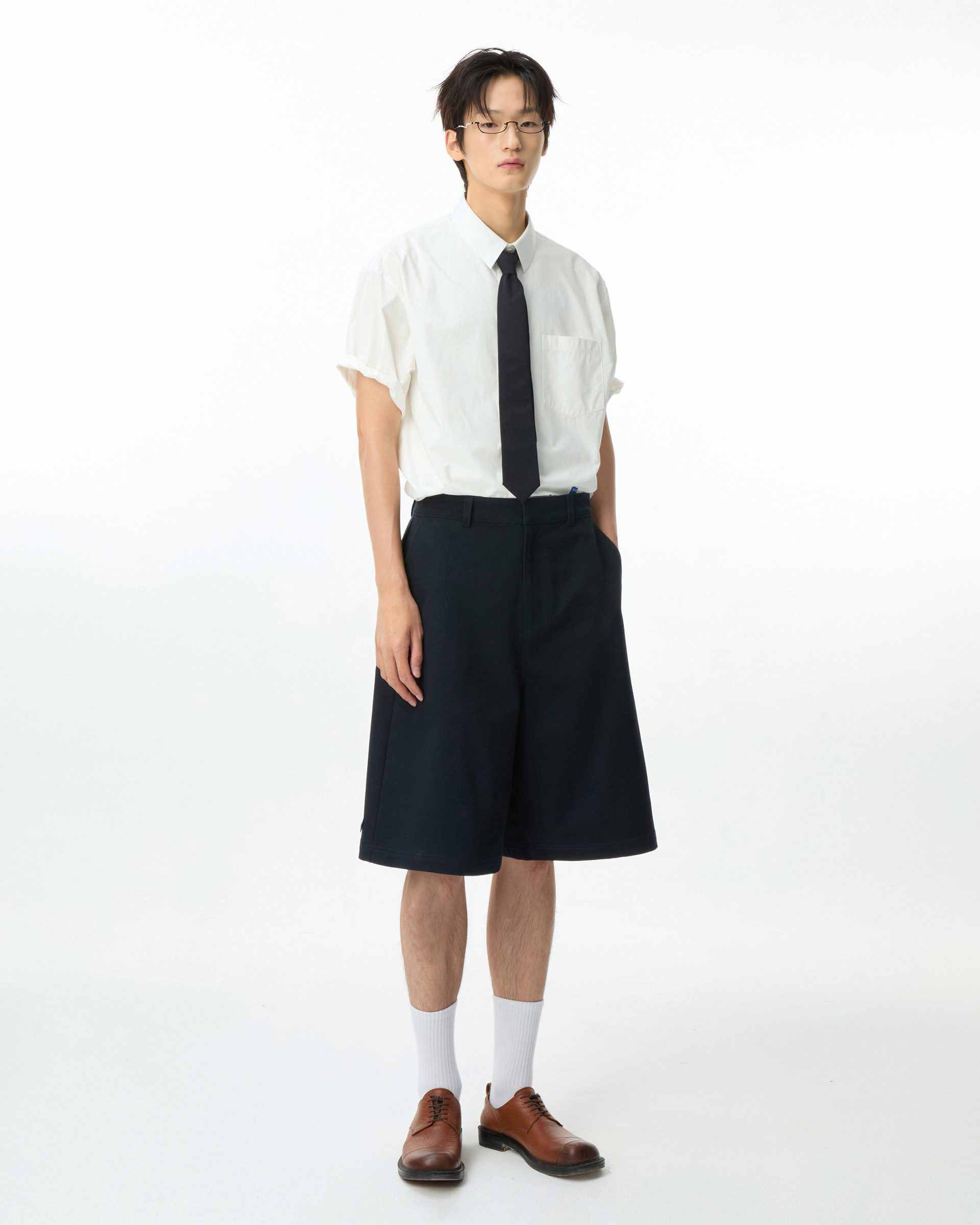 ADERERROR - Sig; BL Tag half sleeve shirts 01