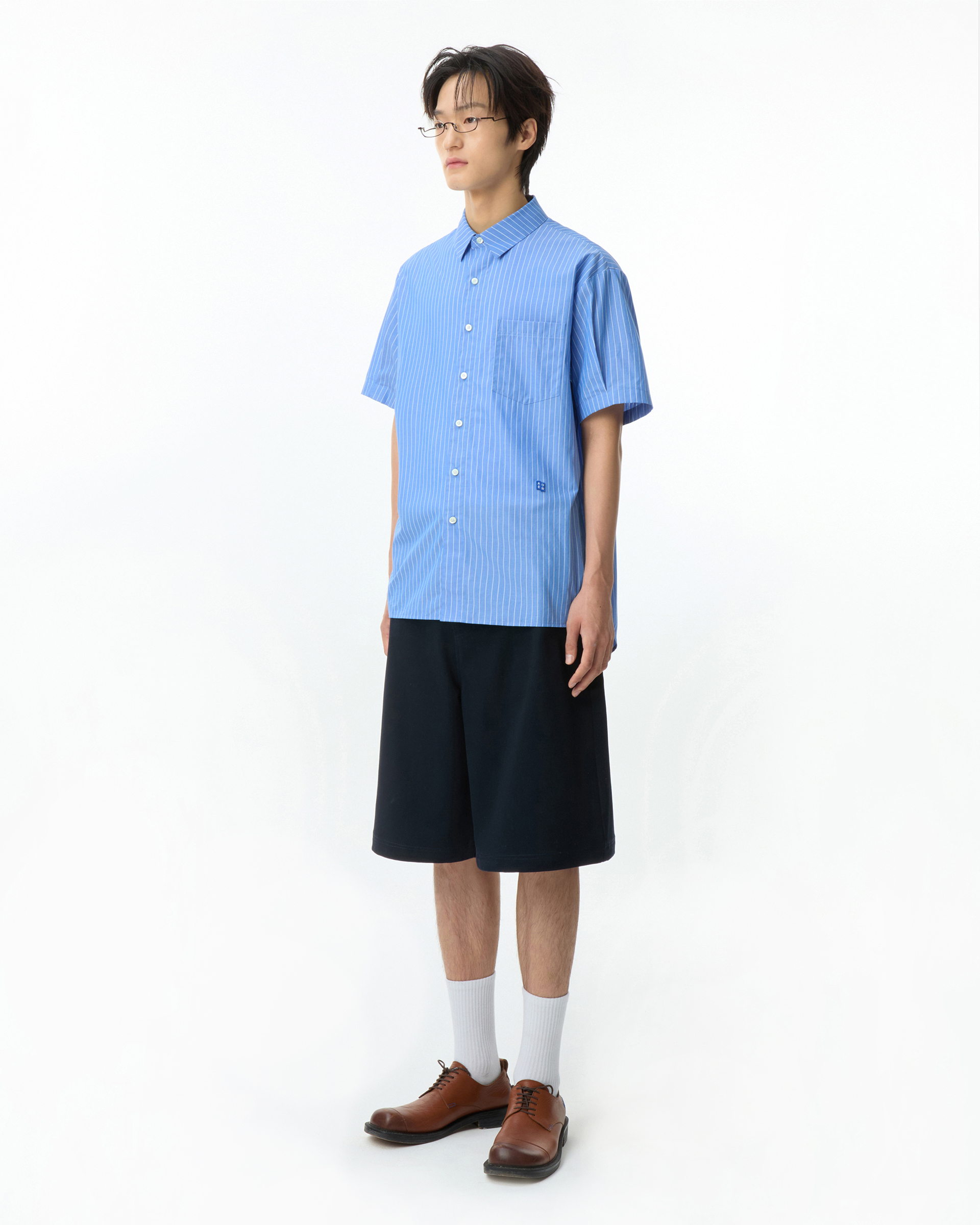 ADERERROR - Sig; BL Tag half sleeve shirts 01