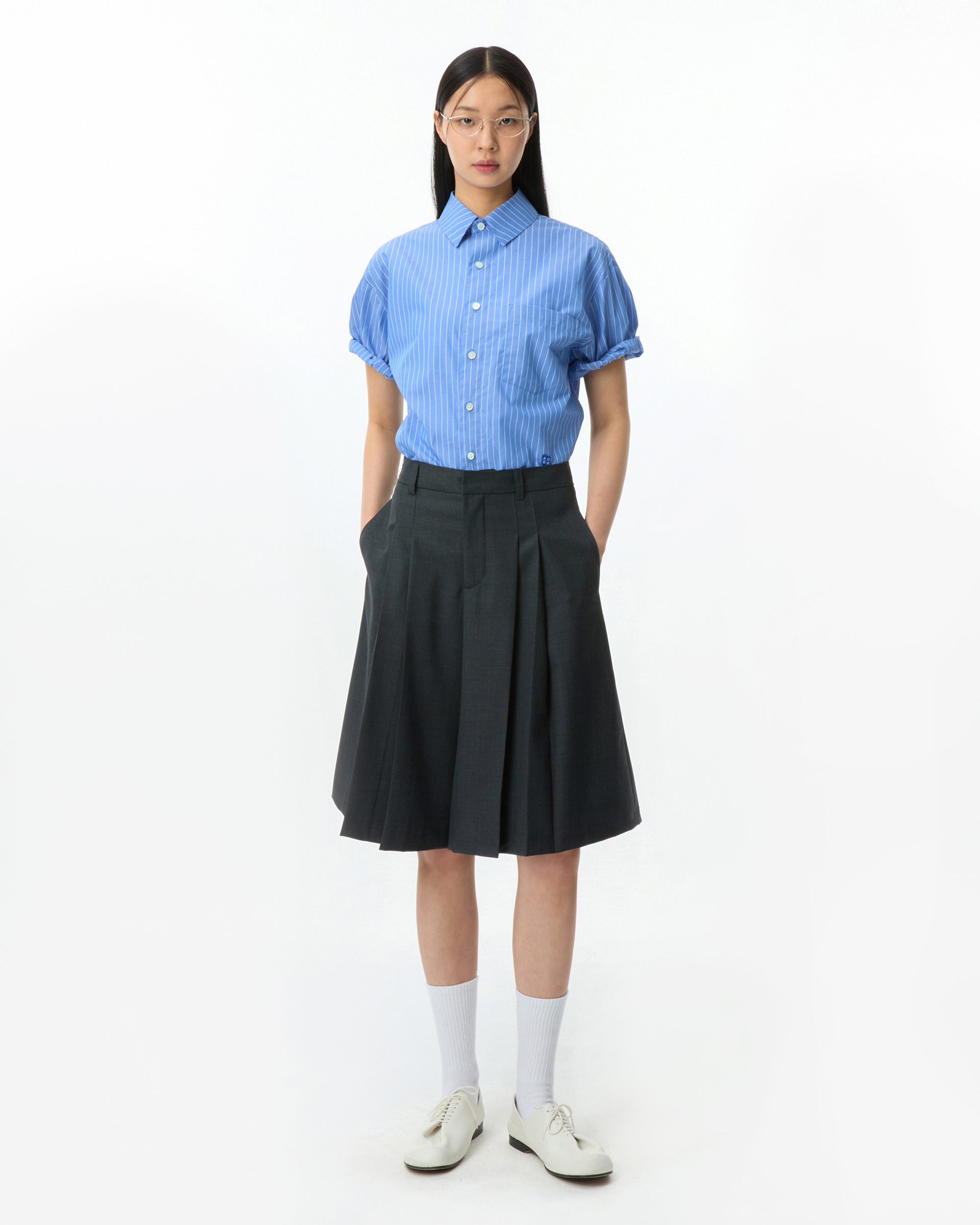 ADERERROR - Sig; BL Tag half sleeve shirts 01