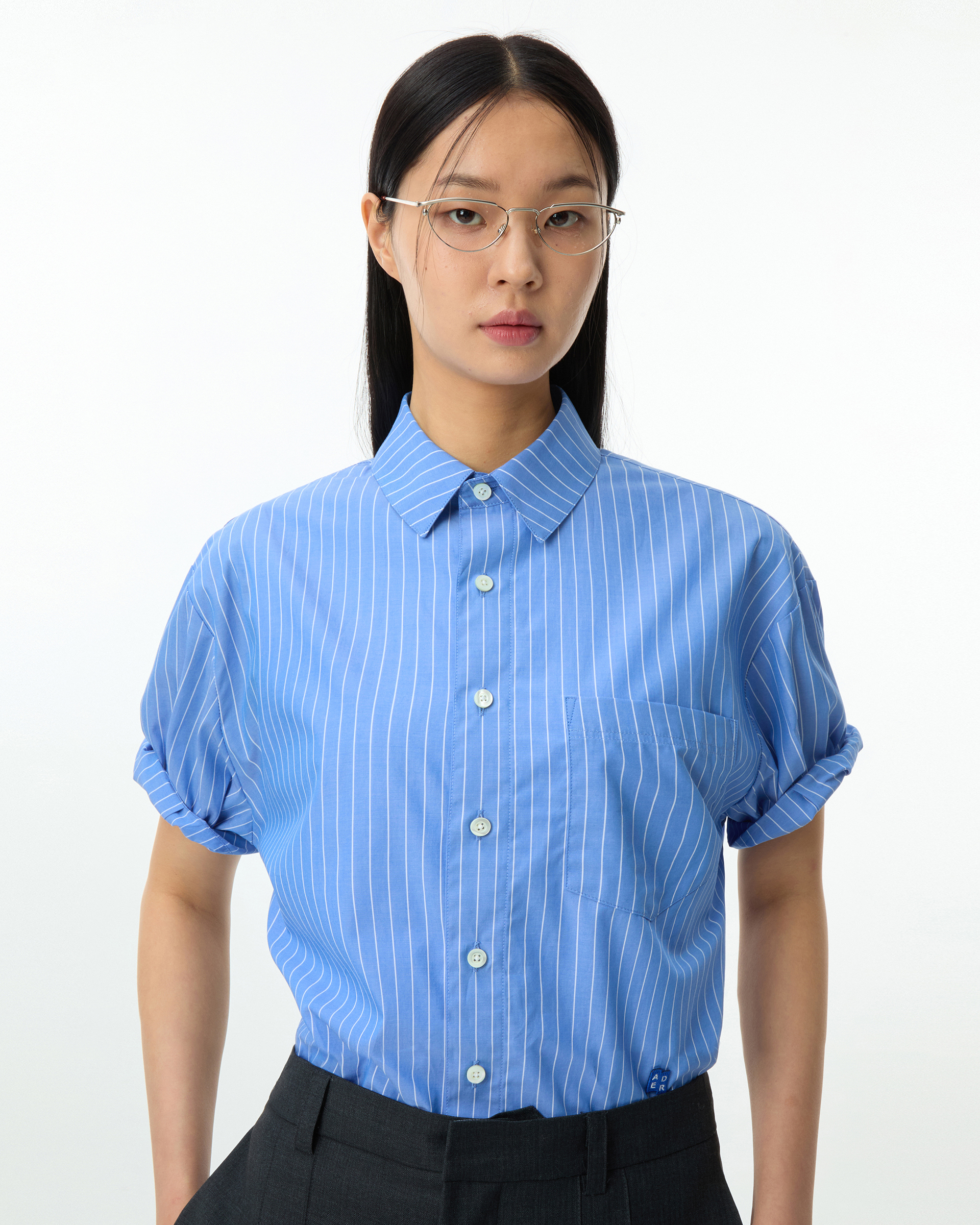 ADERERROR - Sig; BL Tag half sleeve shirts 01