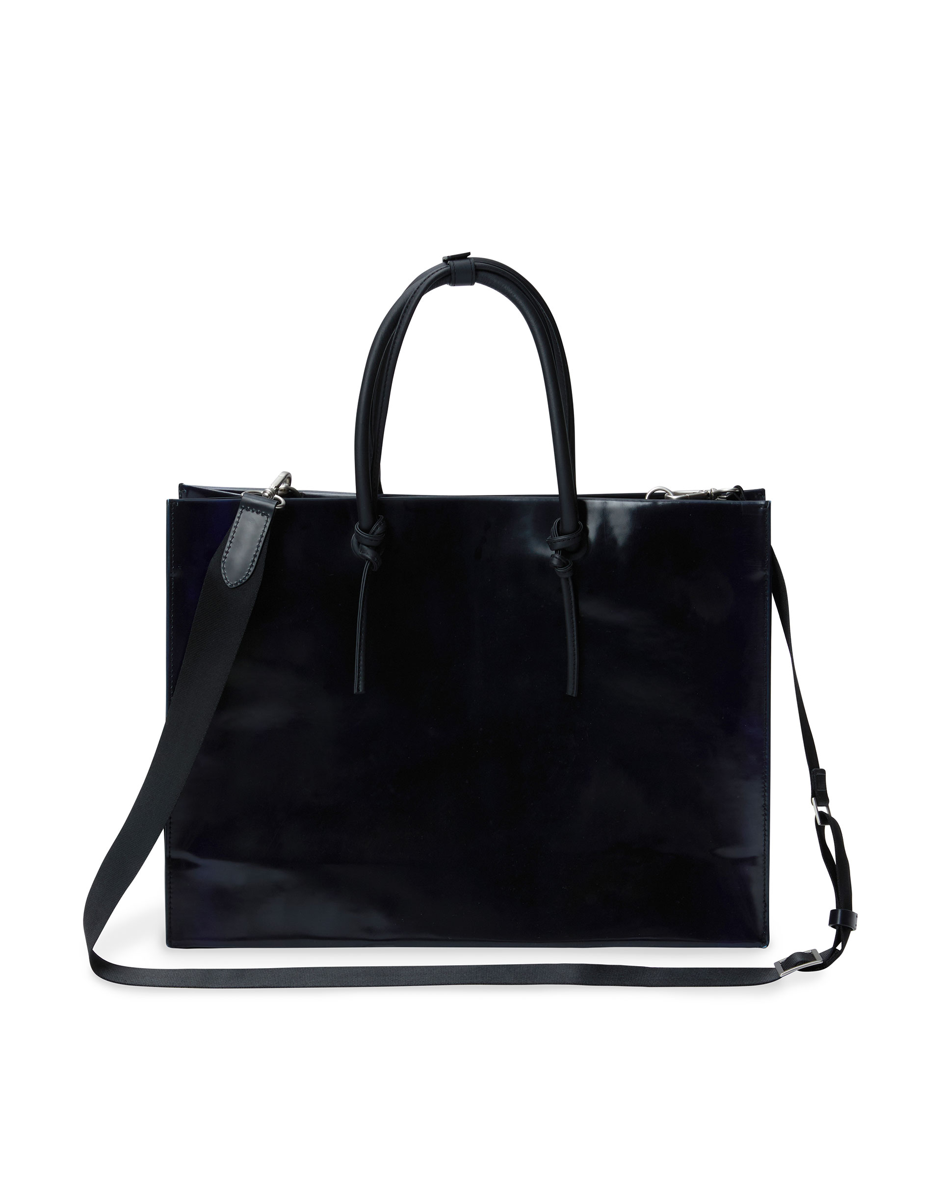 ADERERROR - Wide burnid shopper bag