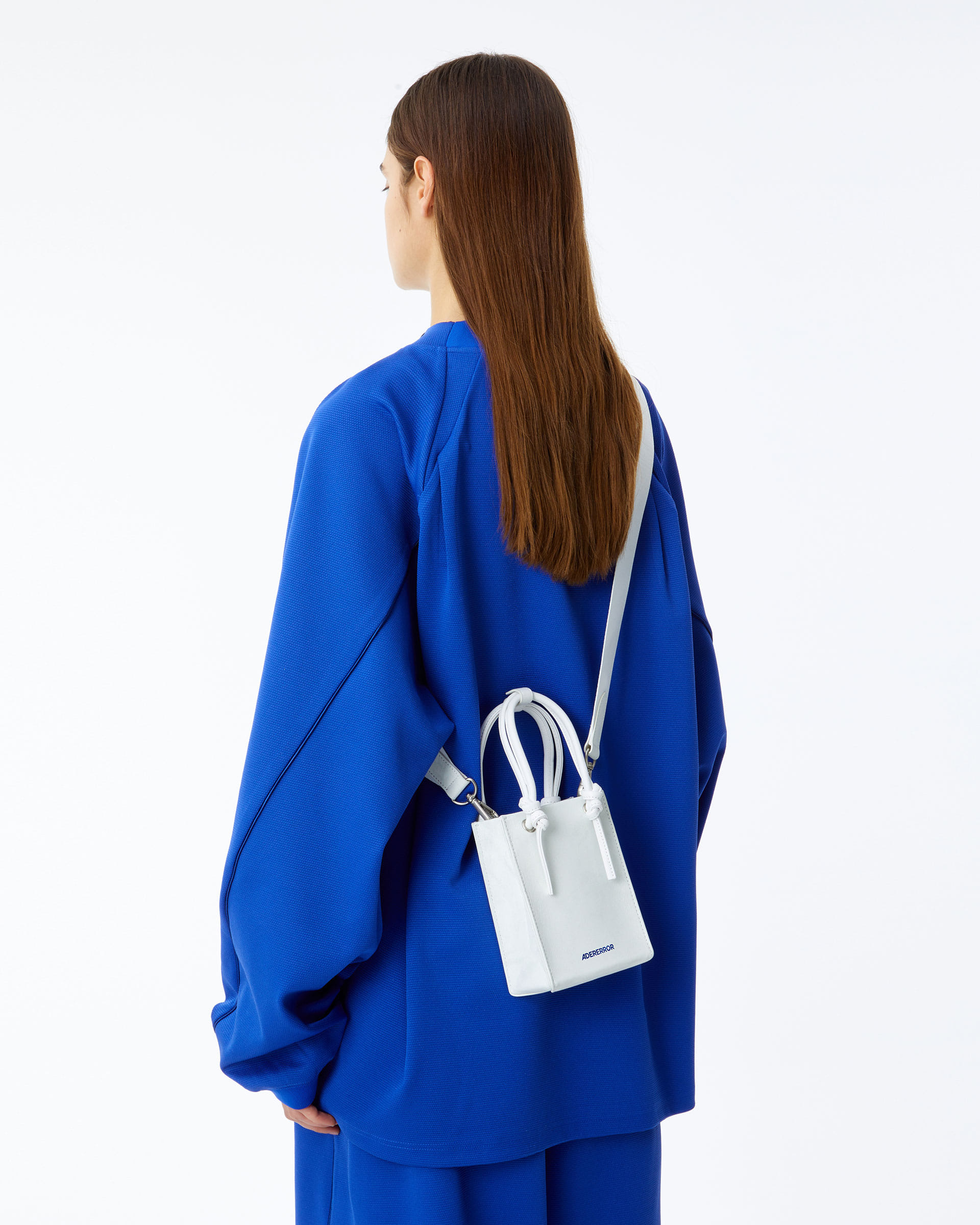 ADERERROR - Small cracked shopper bag