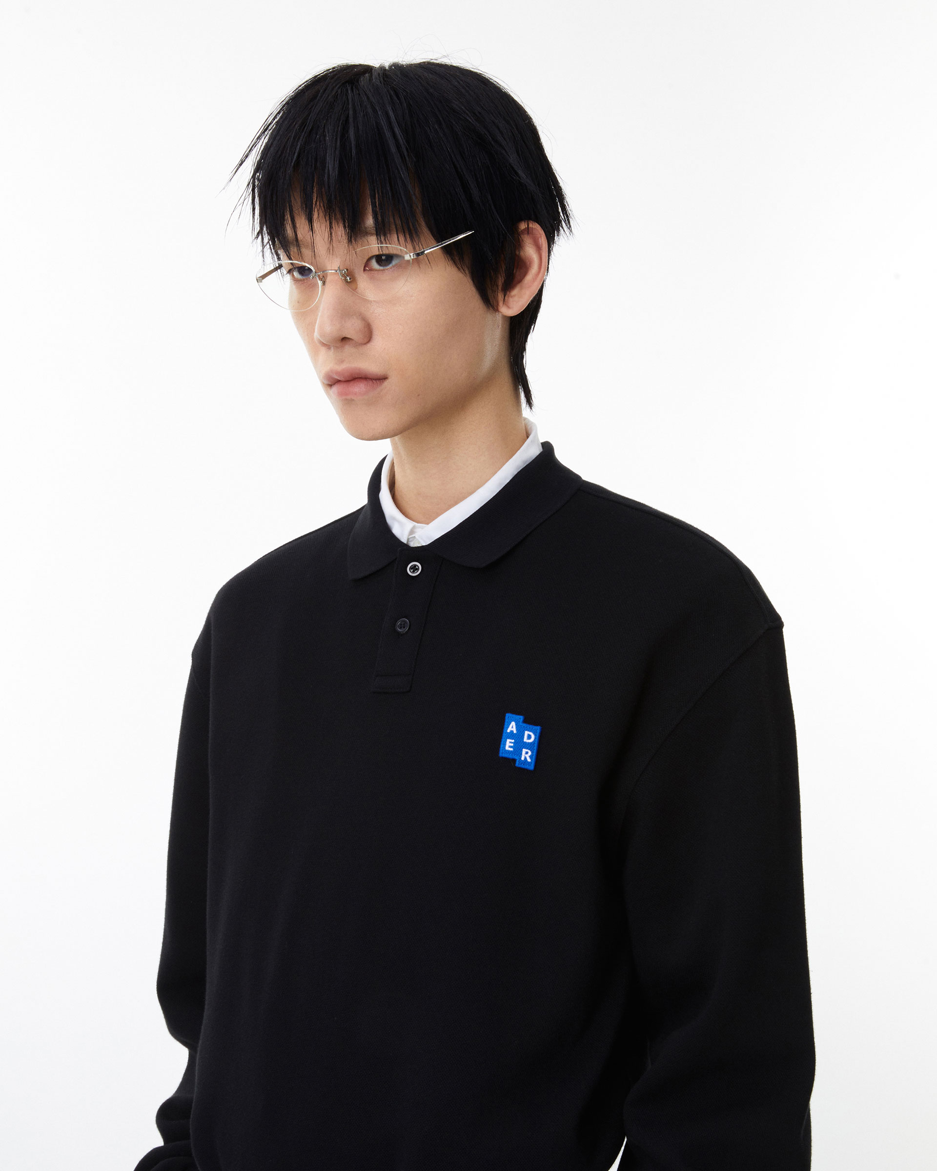 ADERERROR - Sig; BL Tag LS polo t-shirt 04