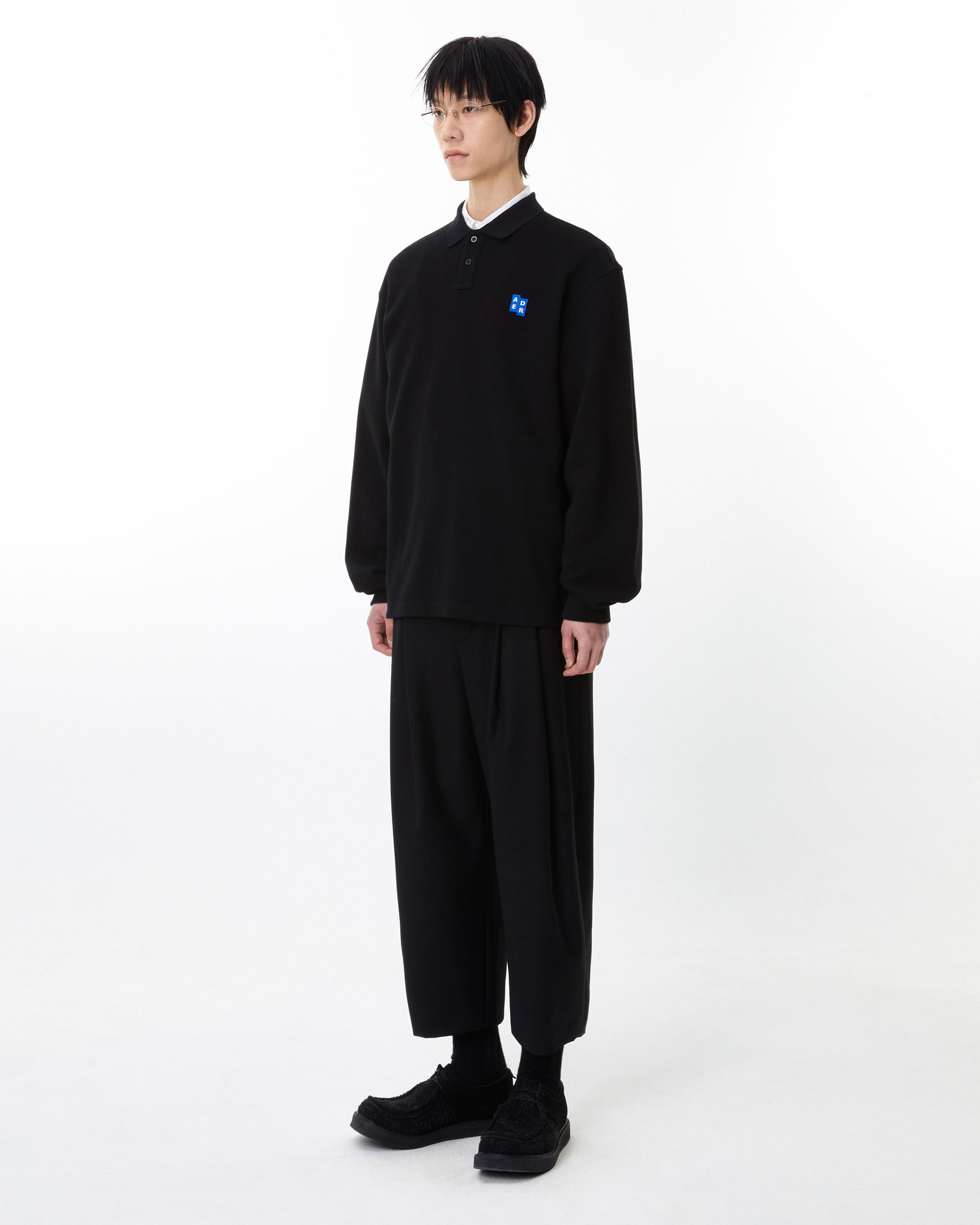 ADERERROR - Sig; BL Tag LS polo t-shirt 04