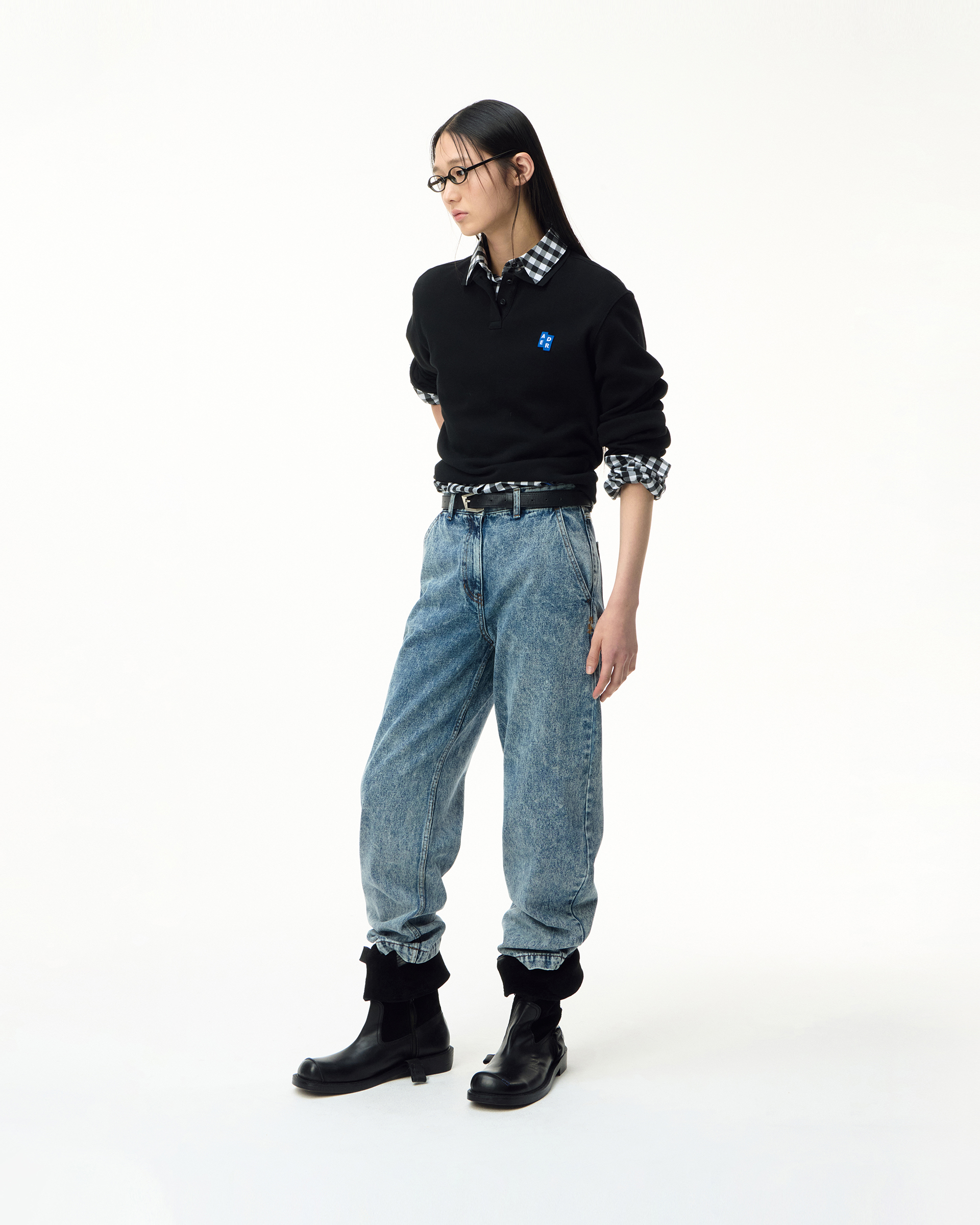 ADERERROR - Sig; BL Tag LS polo t-shirt 04
