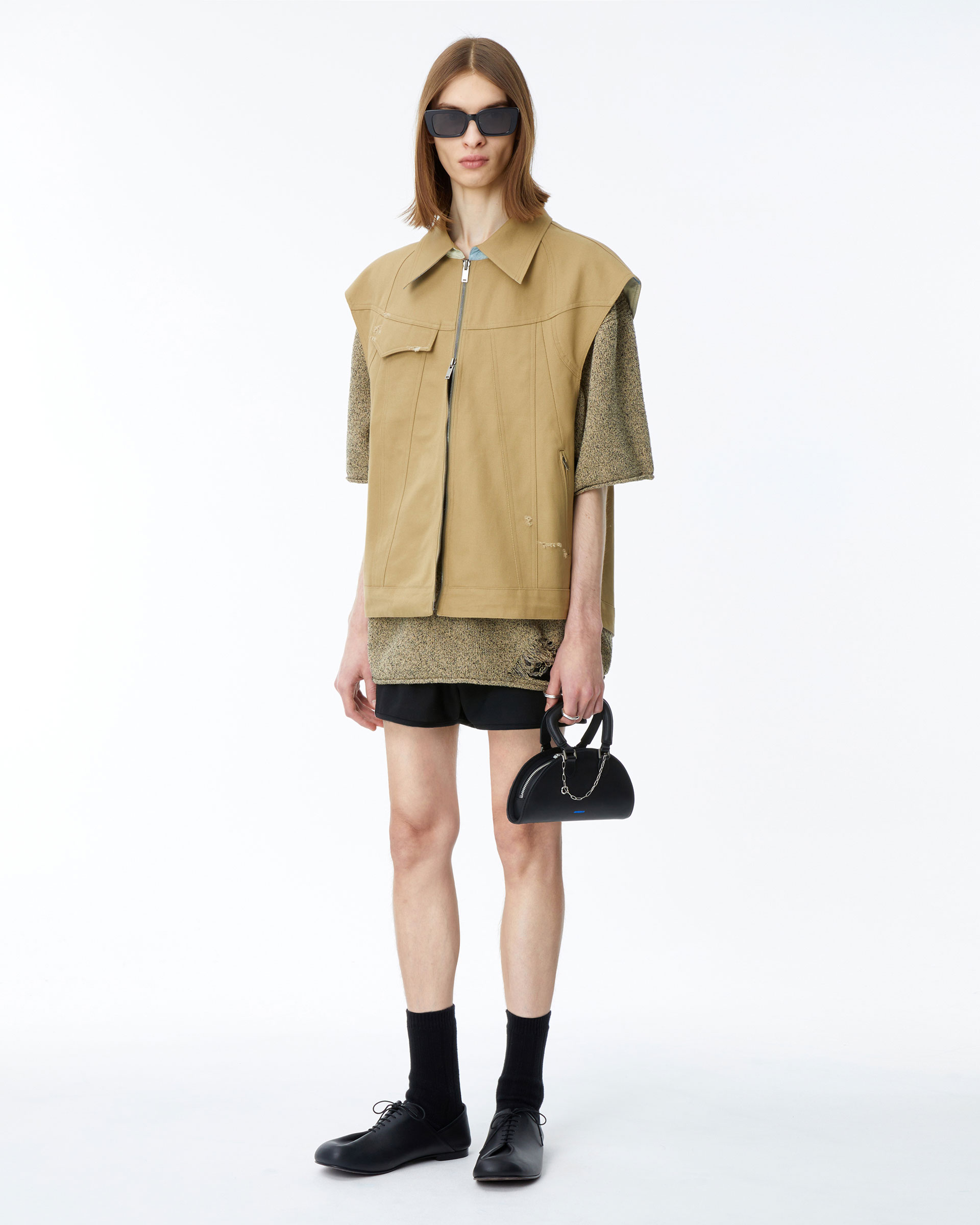 【ADERERROR】 Poel vest /追跡付 ADERERROR】 Poel vest /追跡付 アウター・ジャケット