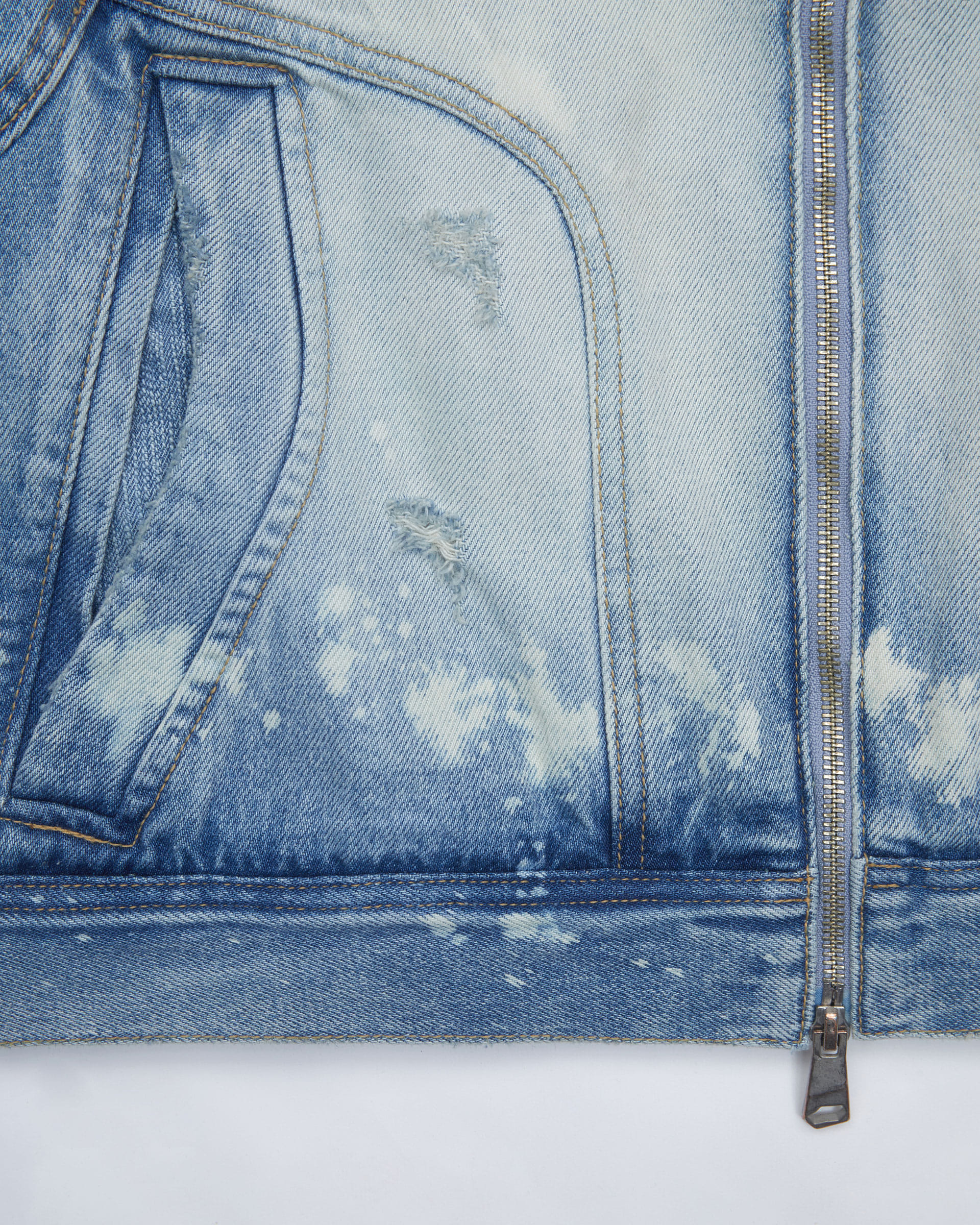 ジャケット・アウター denim docking tailored jacket archive Men's Denim Trucker Jacket in Washed Indigo - Thursday