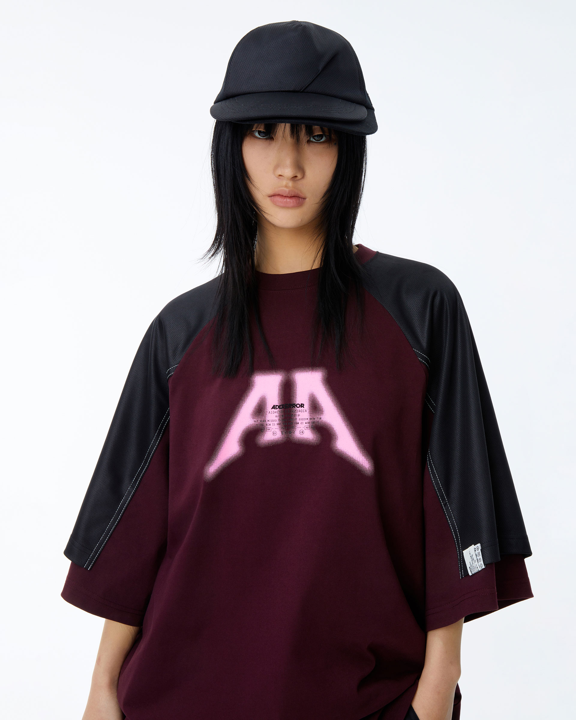 ADERERROR - Nolc logo raglan t-shirt