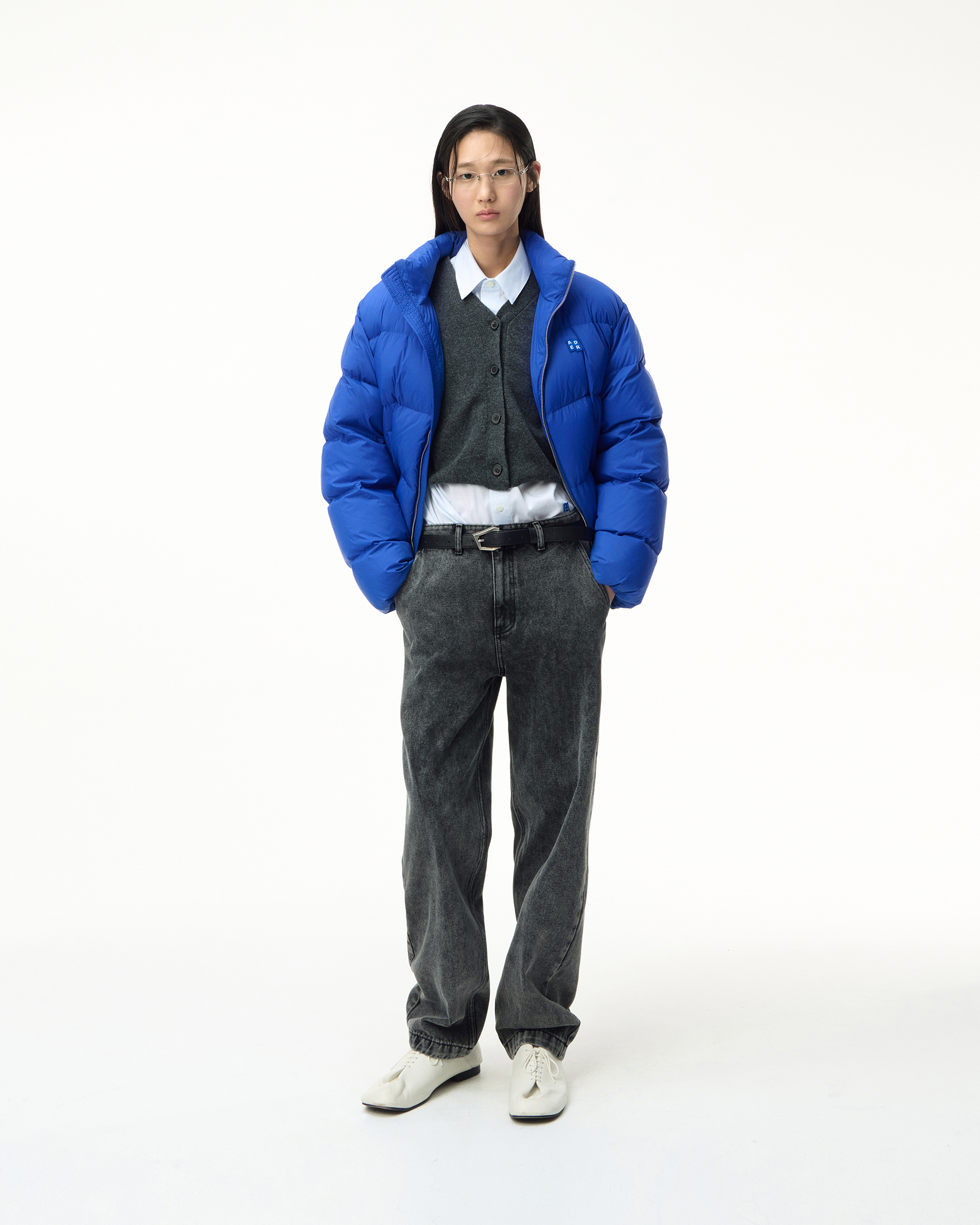 ADERERROR - Sig; BL Tag puffer jacket 01