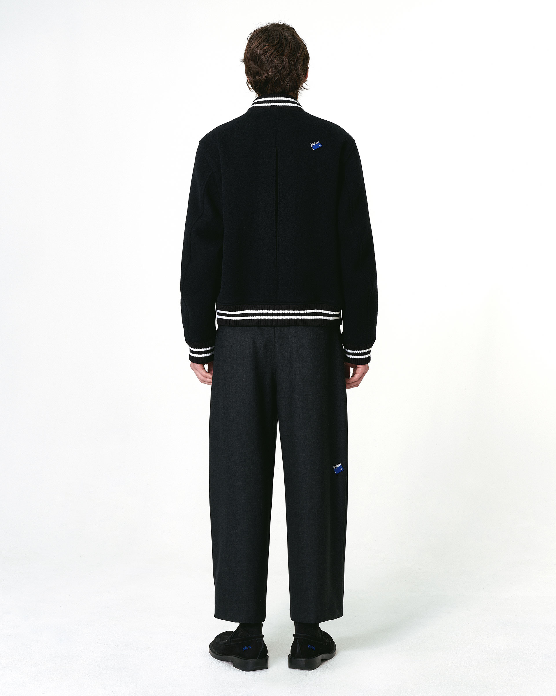 ADERERROR - Sig; BL Tag varsity jacket 01