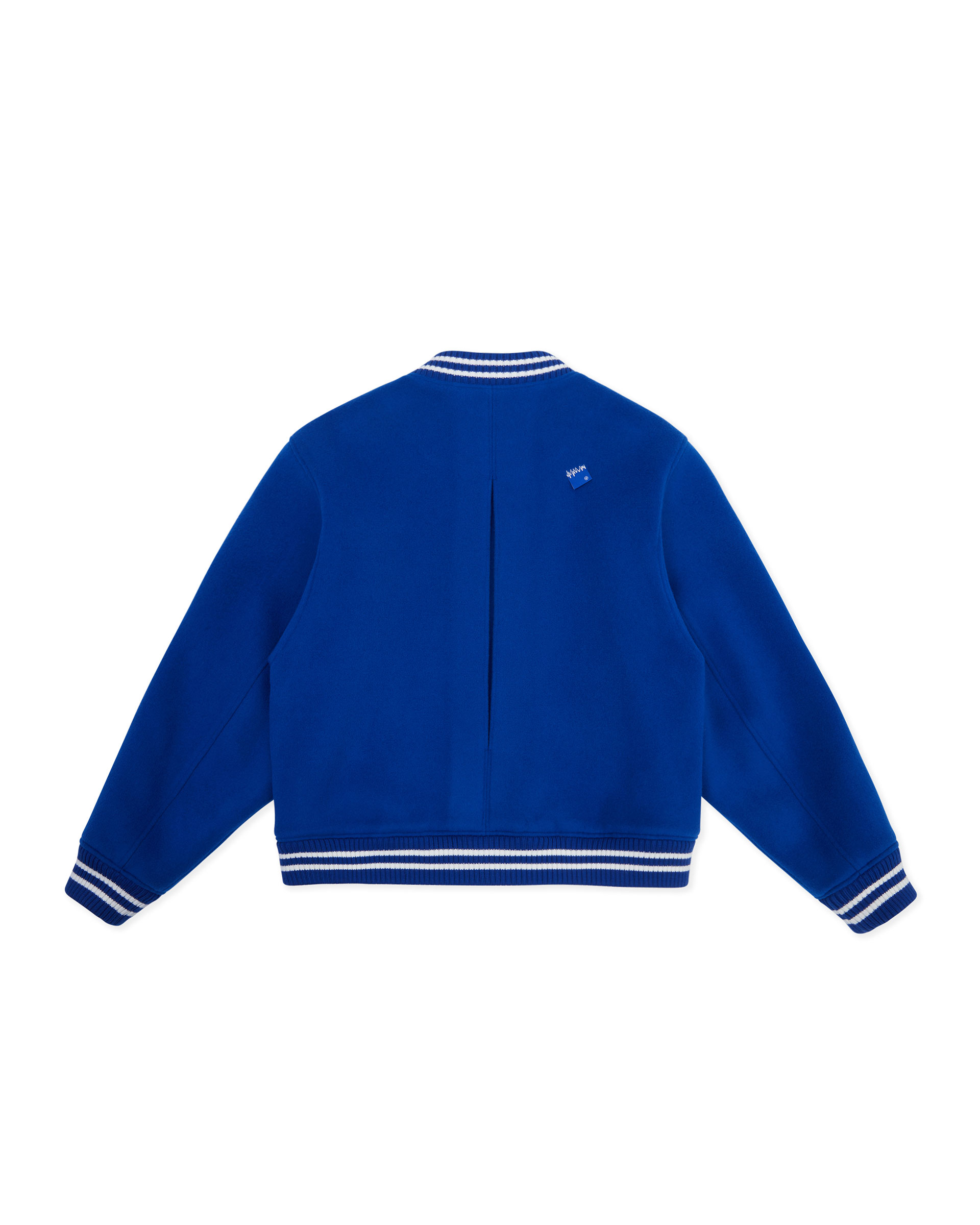 ジャケット・アウター ADERERROR varsity jacket blue ADERERROR - Sig; BL Tag varsity jacket 01