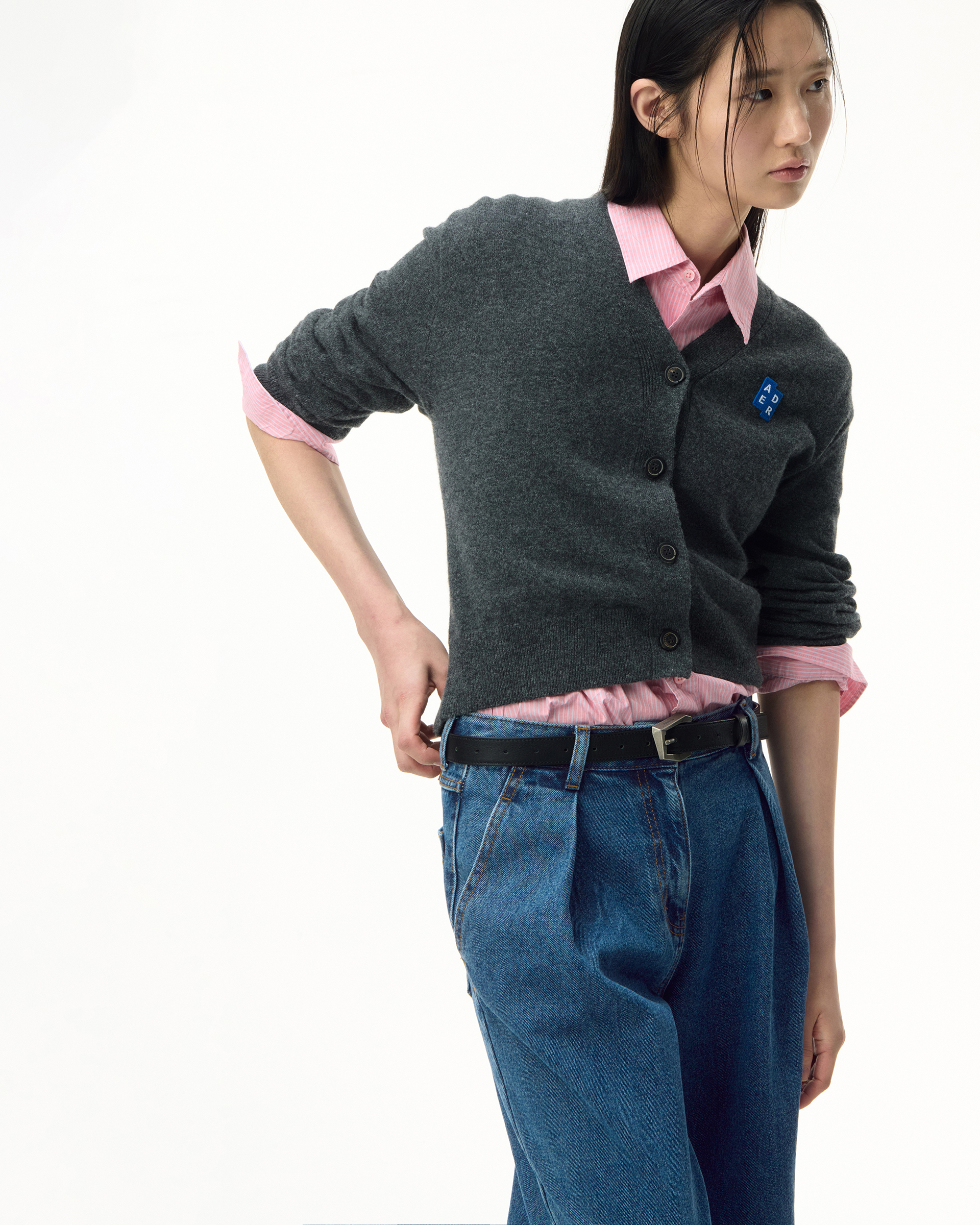 アーダーエラー adererror Sig; SV Tag jeans 02 ADERERROR - Sig; SV Tag jeans 02