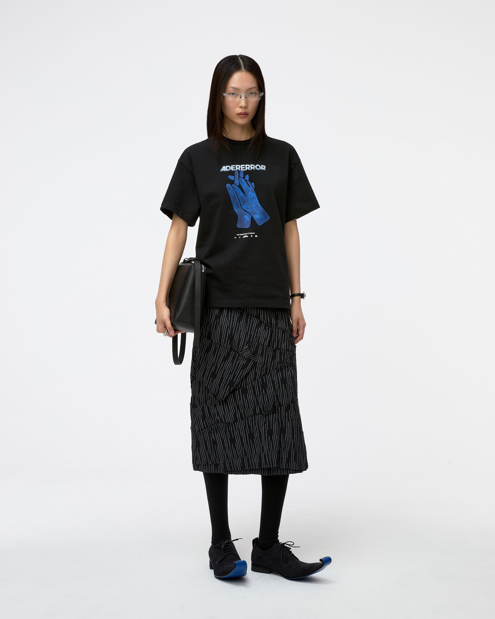 トップス ADERERROR Space 1.0 Hongdae T-ShirtBlack 아더에러 스페이스 1.0 홍대 티셔츠 화이트 | Ader Error | KREAM