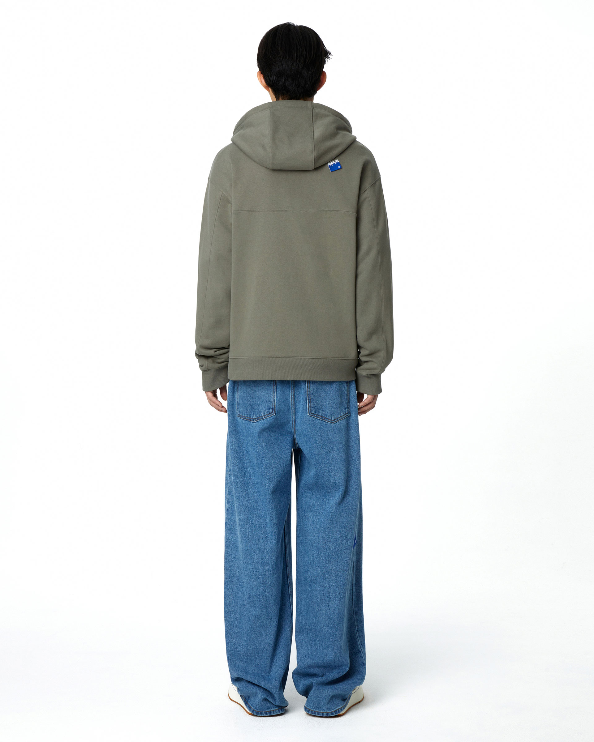 ADERERROR - Sig; BL Tag hoodie zip-up 01