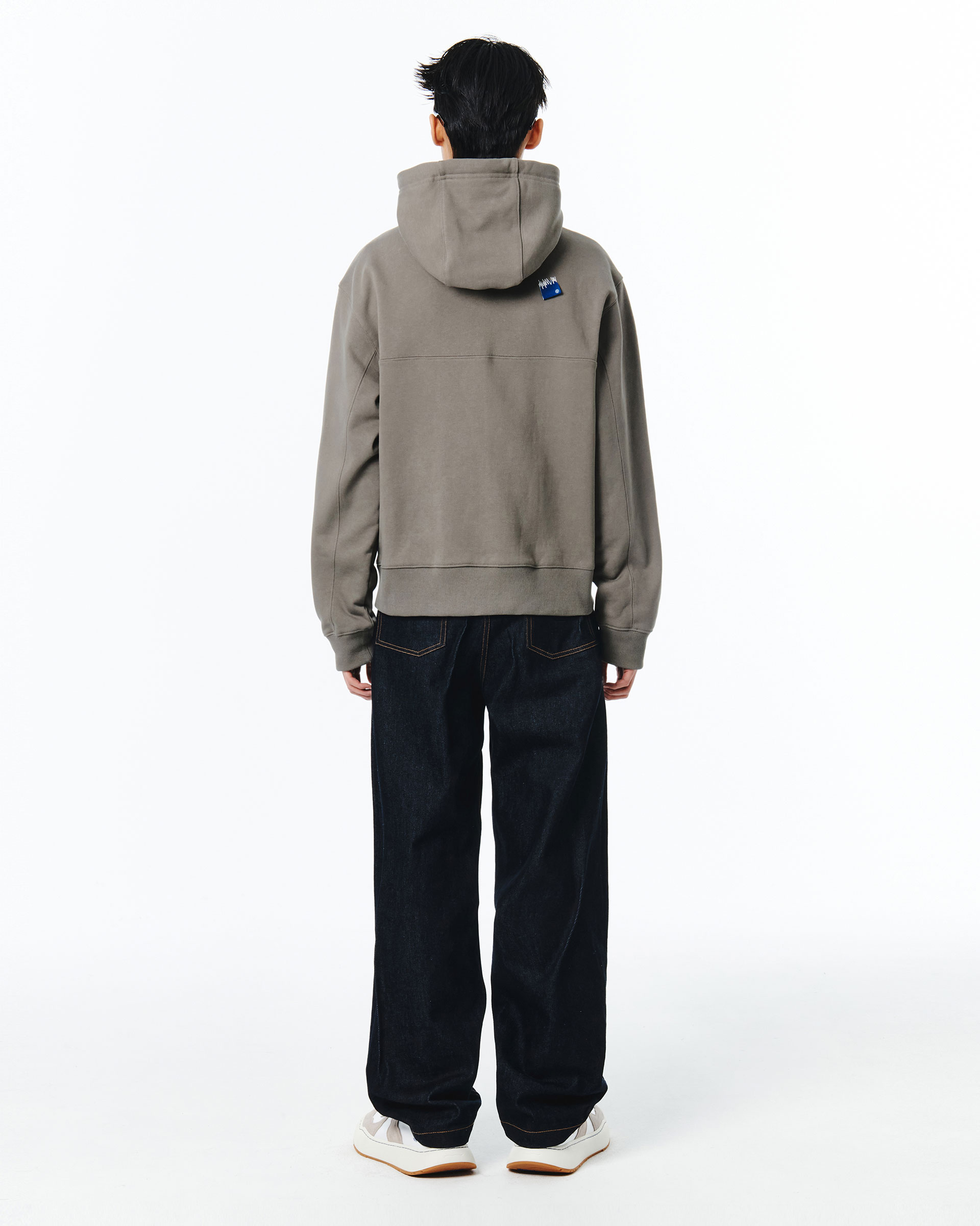 ADERERROR - Sig; BL Tag hoodie zip-up 01