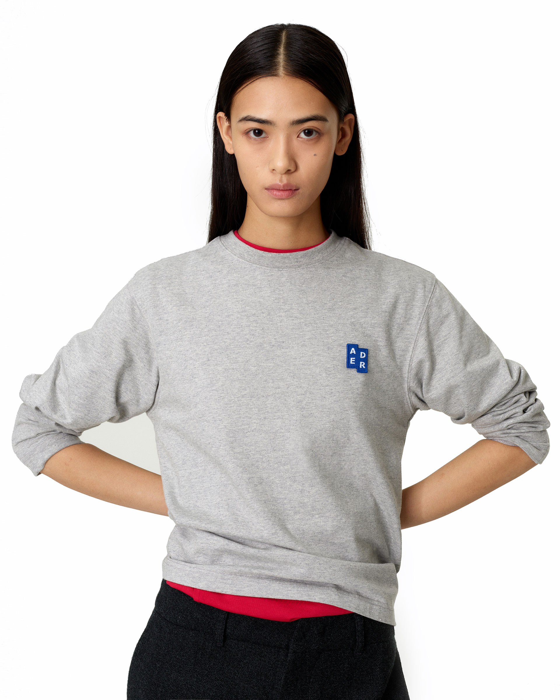 ADERERROR - Sig; BL Tag LS t-shirt 01